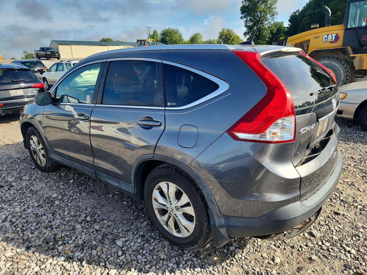 2012 Honda Cr-v Exl Серый vin: JHLRM4H70CC003443