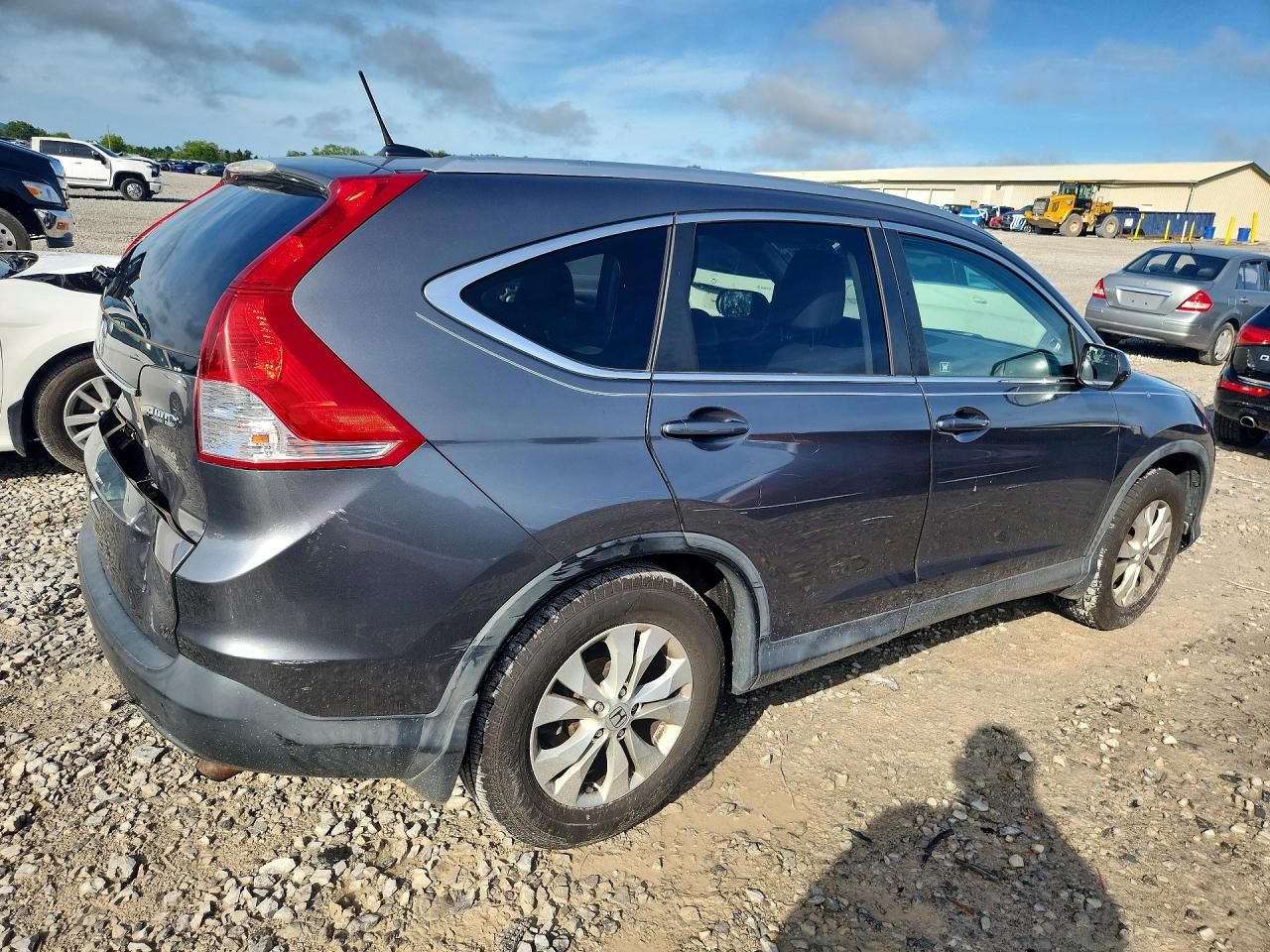 2012 Honda Cr-v Exl Серый vin: JHLRM4H70CC003443