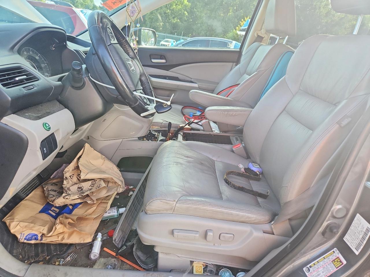 2012 Honda Cr-v Exl Серый vin: JHLRM4H70CC003443