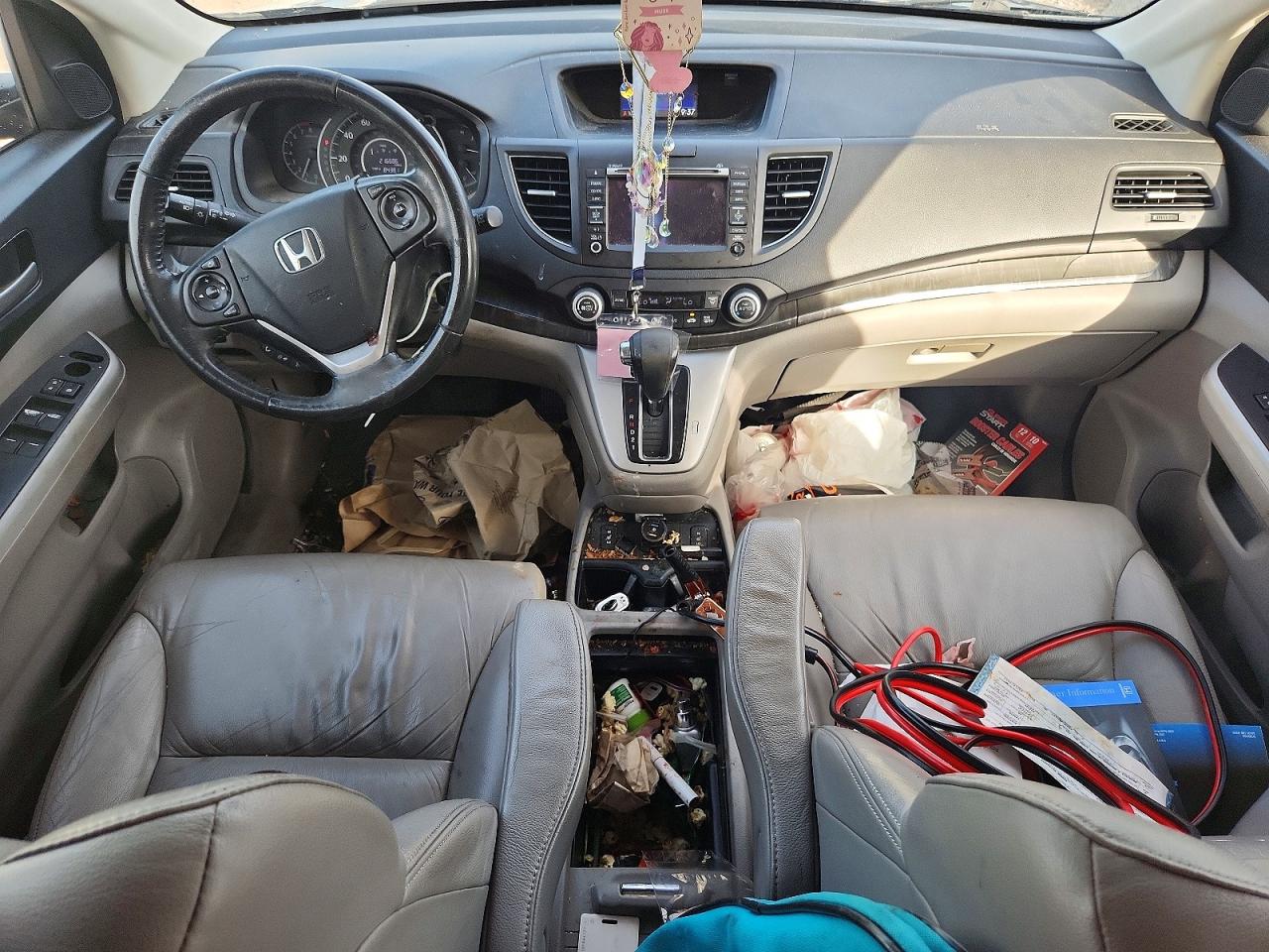 2012 Honda Cr-v Exl Серый vin: JHLRM4H70CC003443