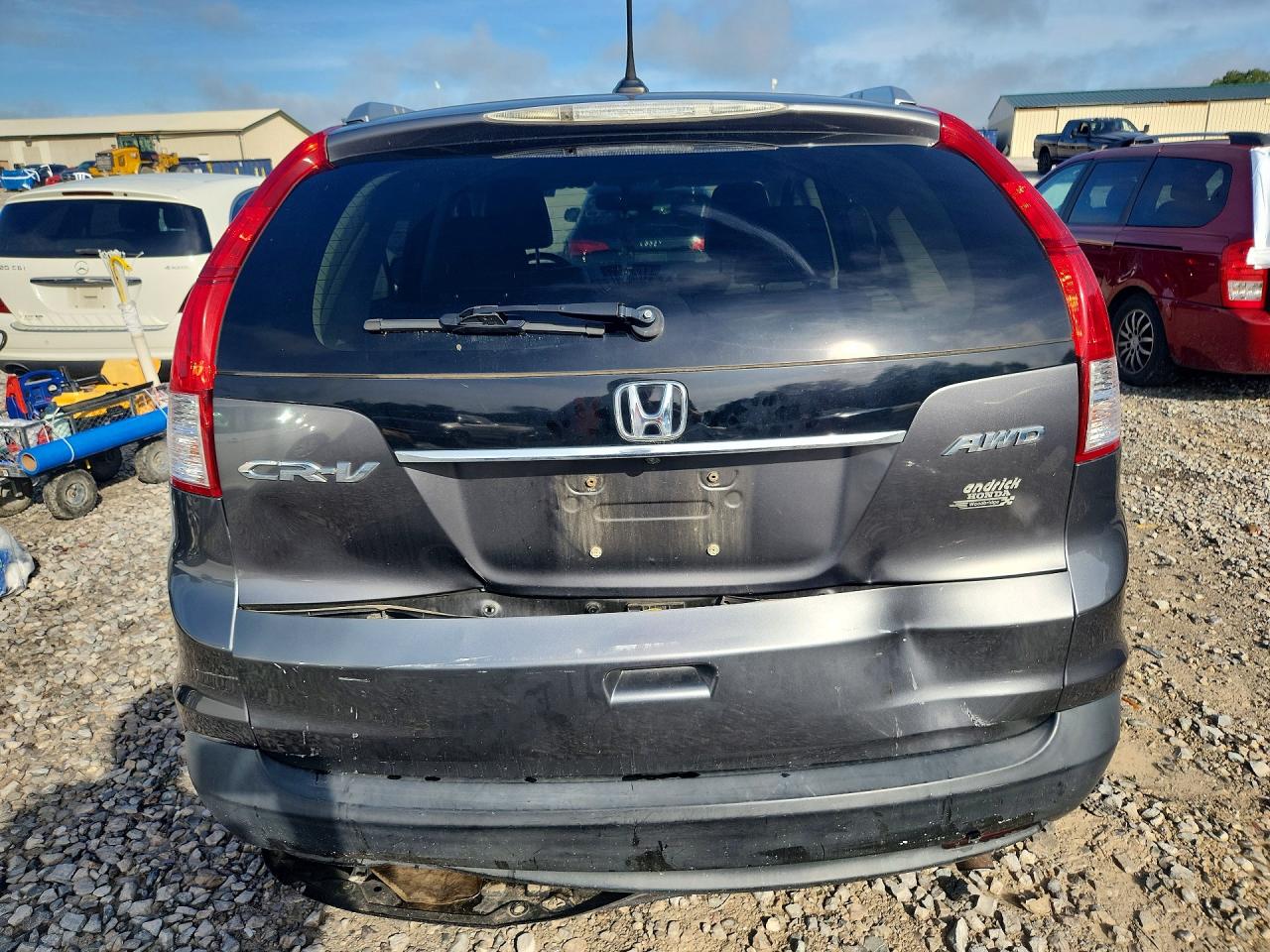 2012 Honda Cr-v Exl Серый vin: JHLRM4H70CC003443