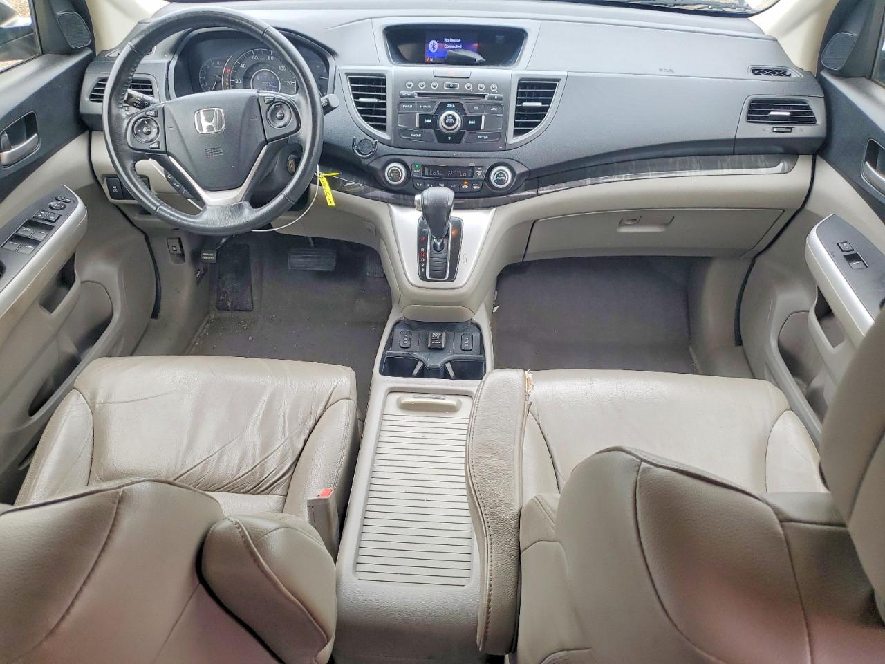2012 Honda Cr-v Exl Silver vin: JHLRM4H70CC008688