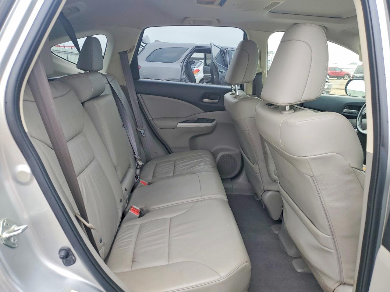 2012 Honda Cr-v Exl Silver vin: JHLRM4H70CC008688