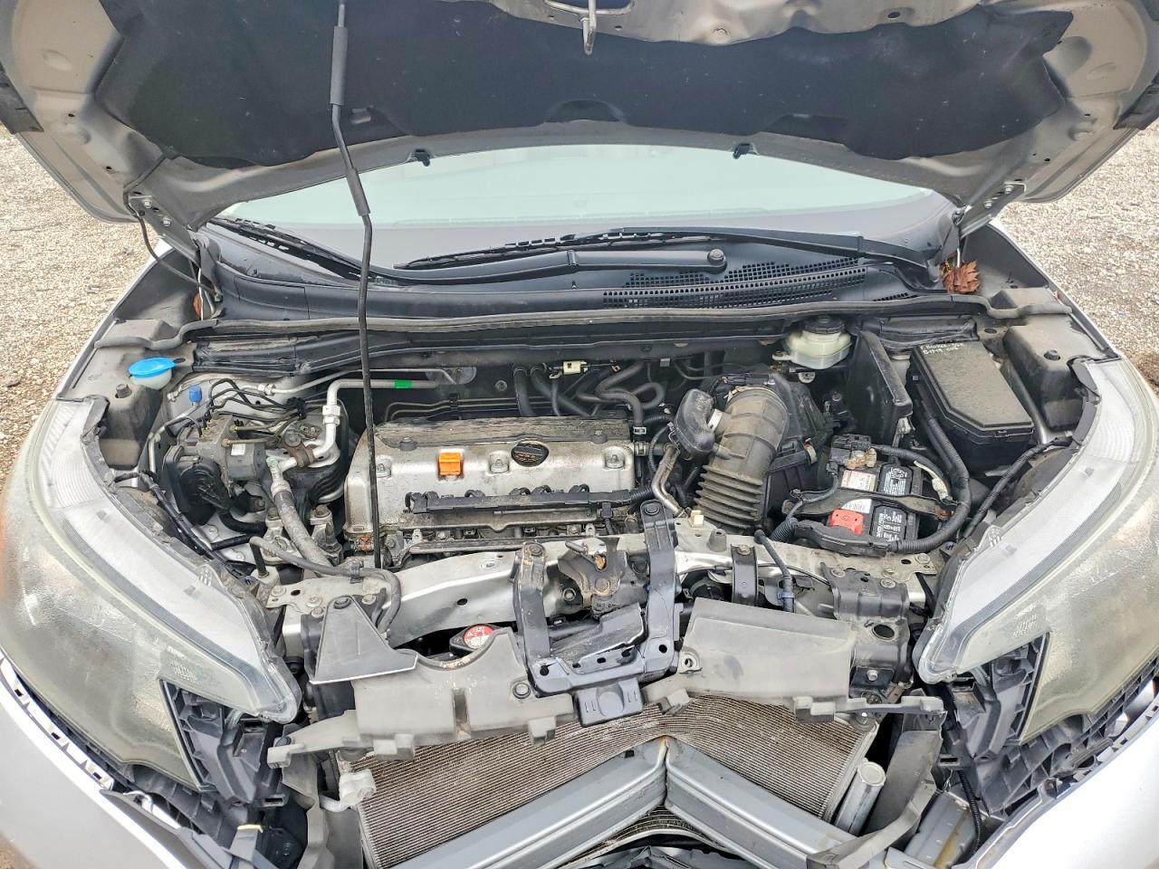 2012 Honda Cr-v Exl Silver vin: JHLRM4H70CC008688