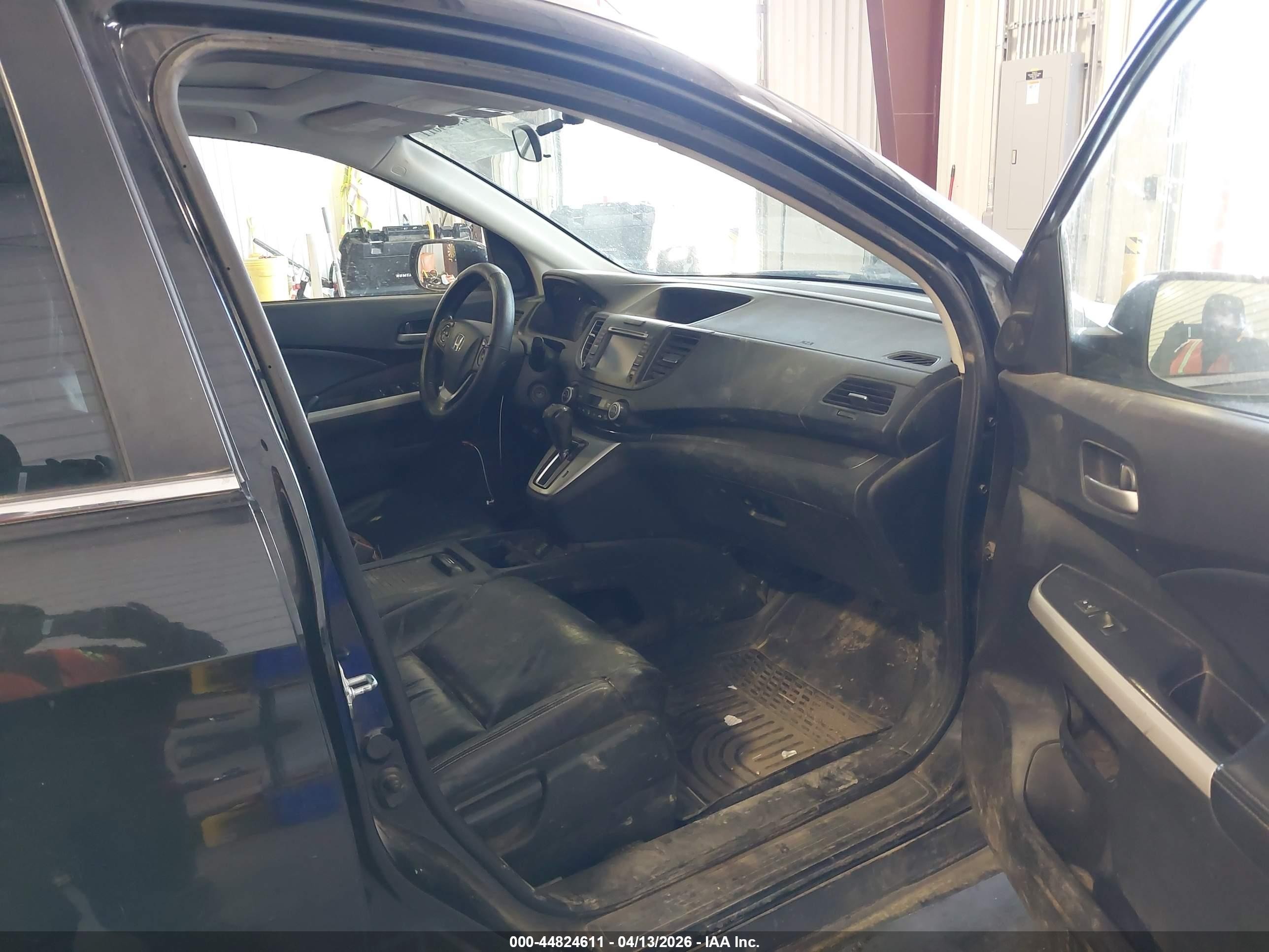 2012 Honda Cr-v Ex-l Черный vin: JHLRM4H70CC010943