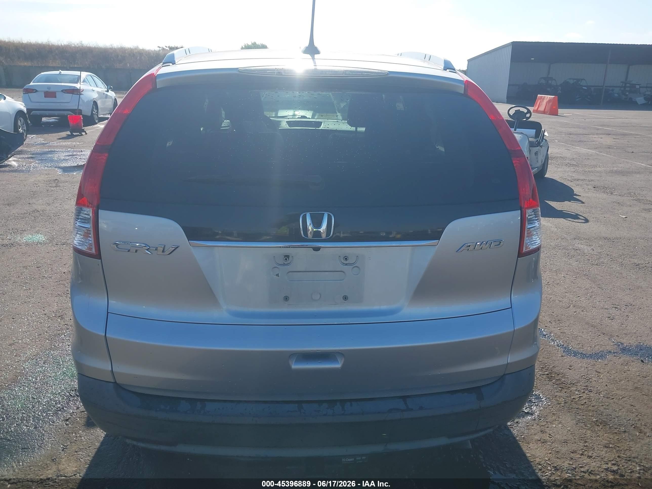 2012 Honda Cr-v Ex-l Серебряный vin: JHLRM4H70CC019707
