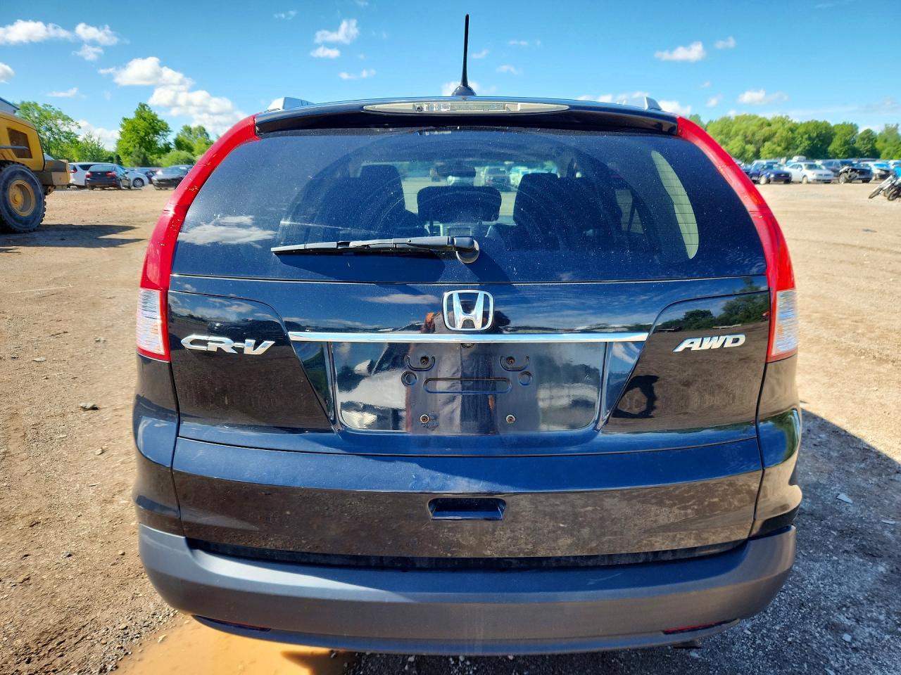 2012 Honda Cr-v Exl Black vin: JHLRM4H70CC026625