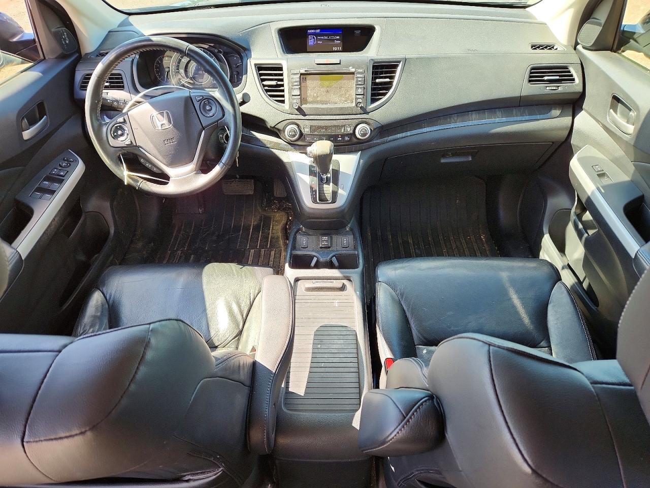 2012 Honda Cr-v Exl Black vin: JHLRM4H70CC026625
