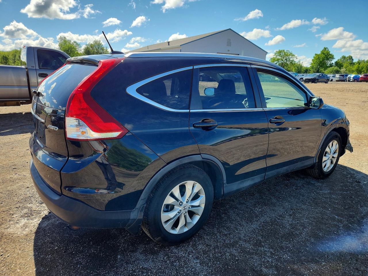 2012 Honda Cr-v Exl Black vin: JHLRM4H70CC026625