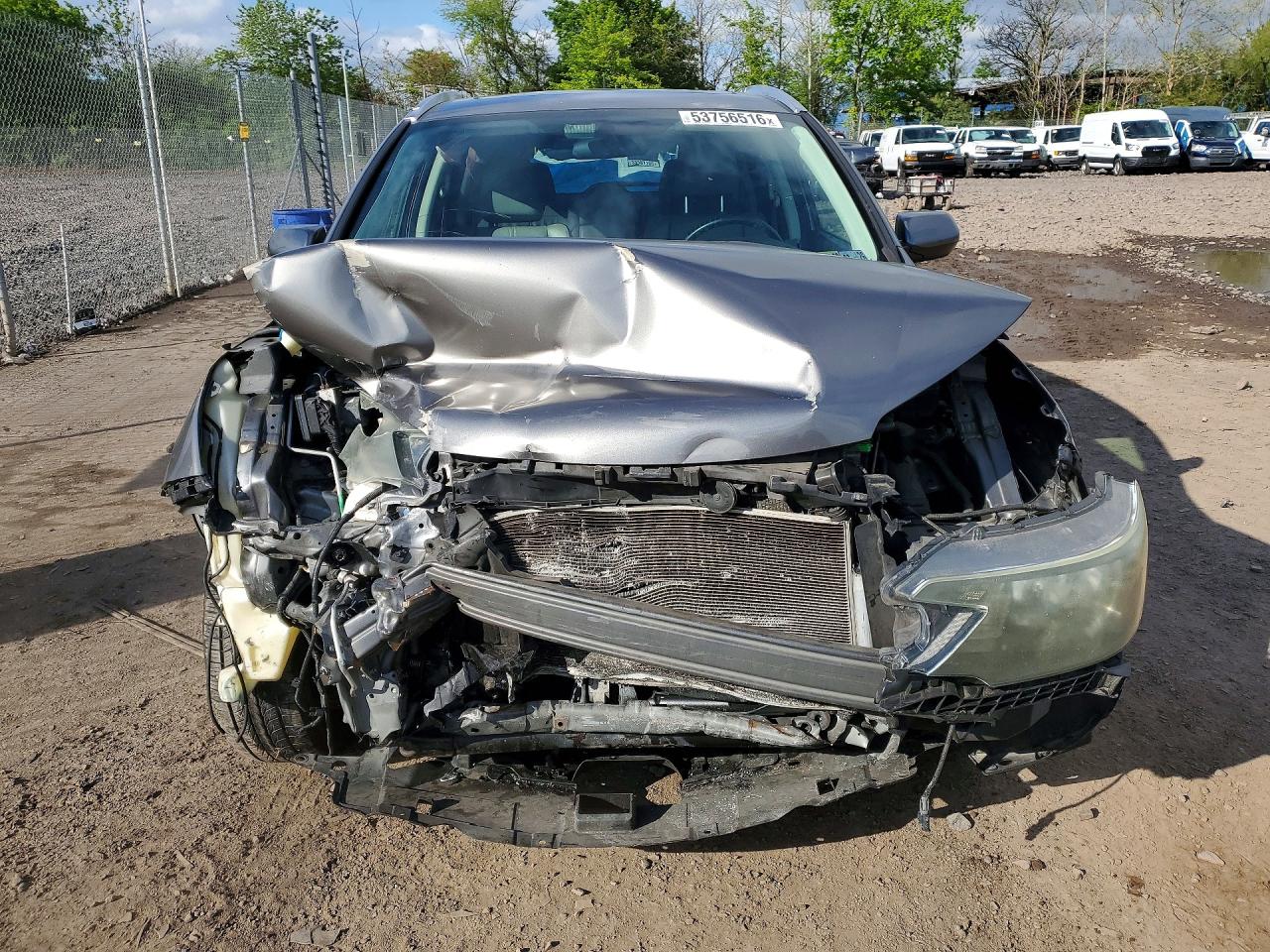 2012 Honda Cr-v Exl Серый vin: JHLRM4H71CC004682