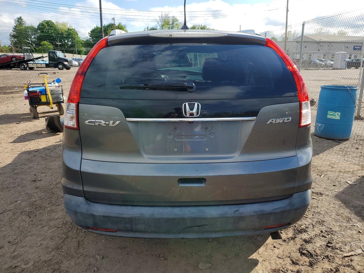 2012 Honda Cr-v Exl Серый vin: JHLRM4H71CC004682