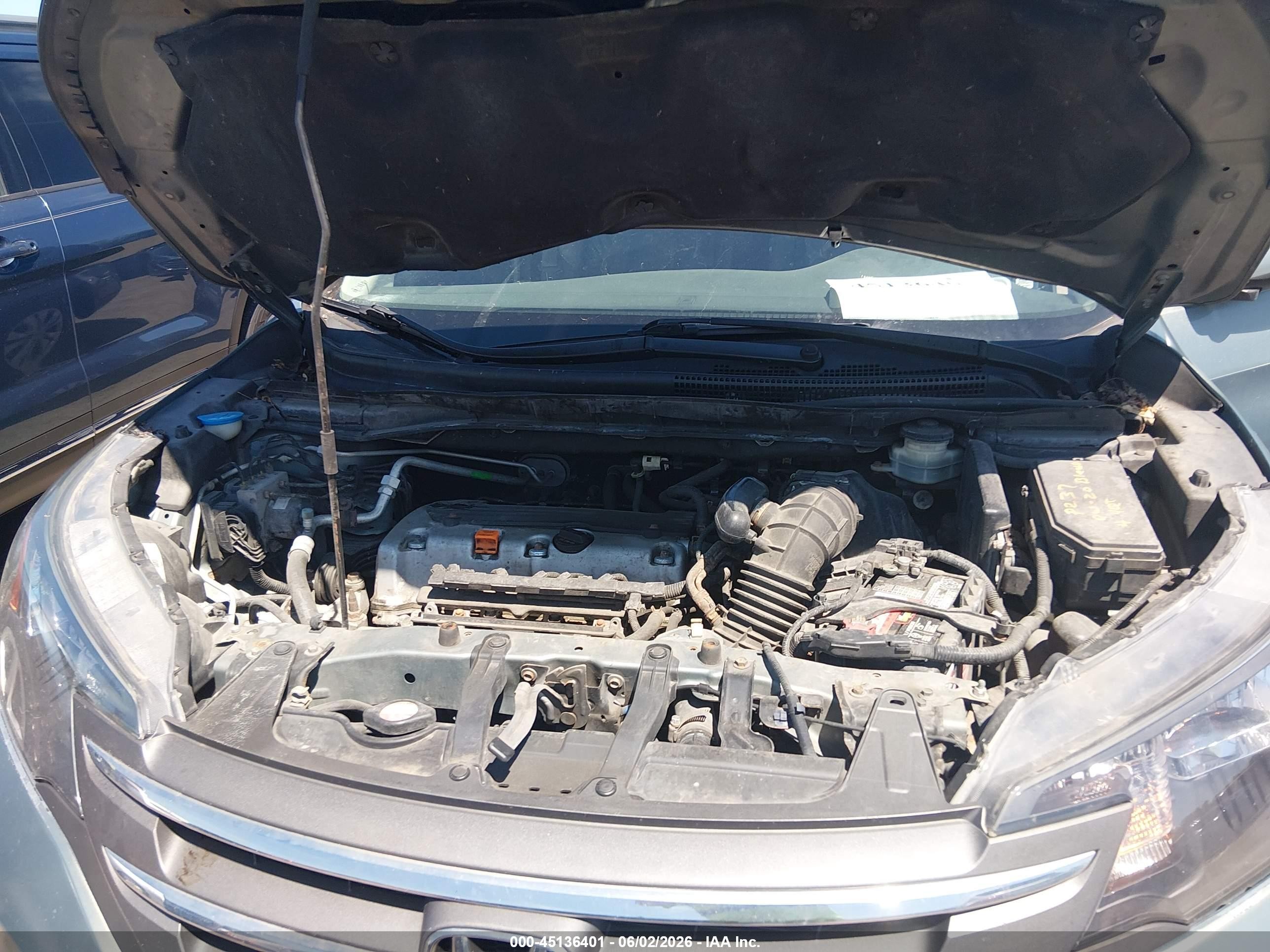 2012 Honda Cr-v Ex-l Синий vin: JHLRM4H71CC005525