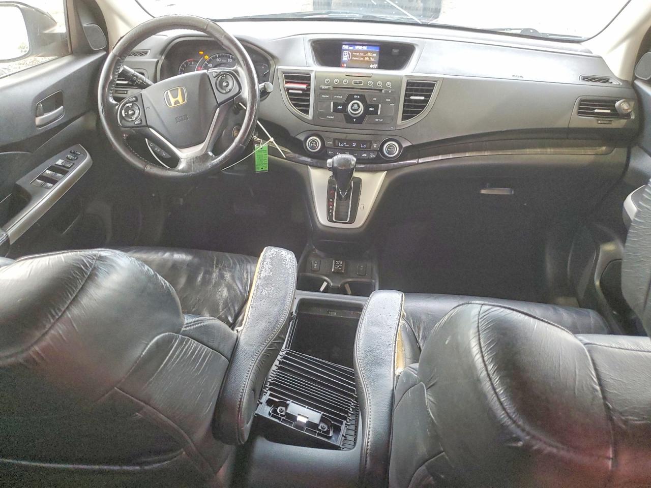 2012 Honda Cr-v Exl Черный vin: JHLRM4H71CC009929