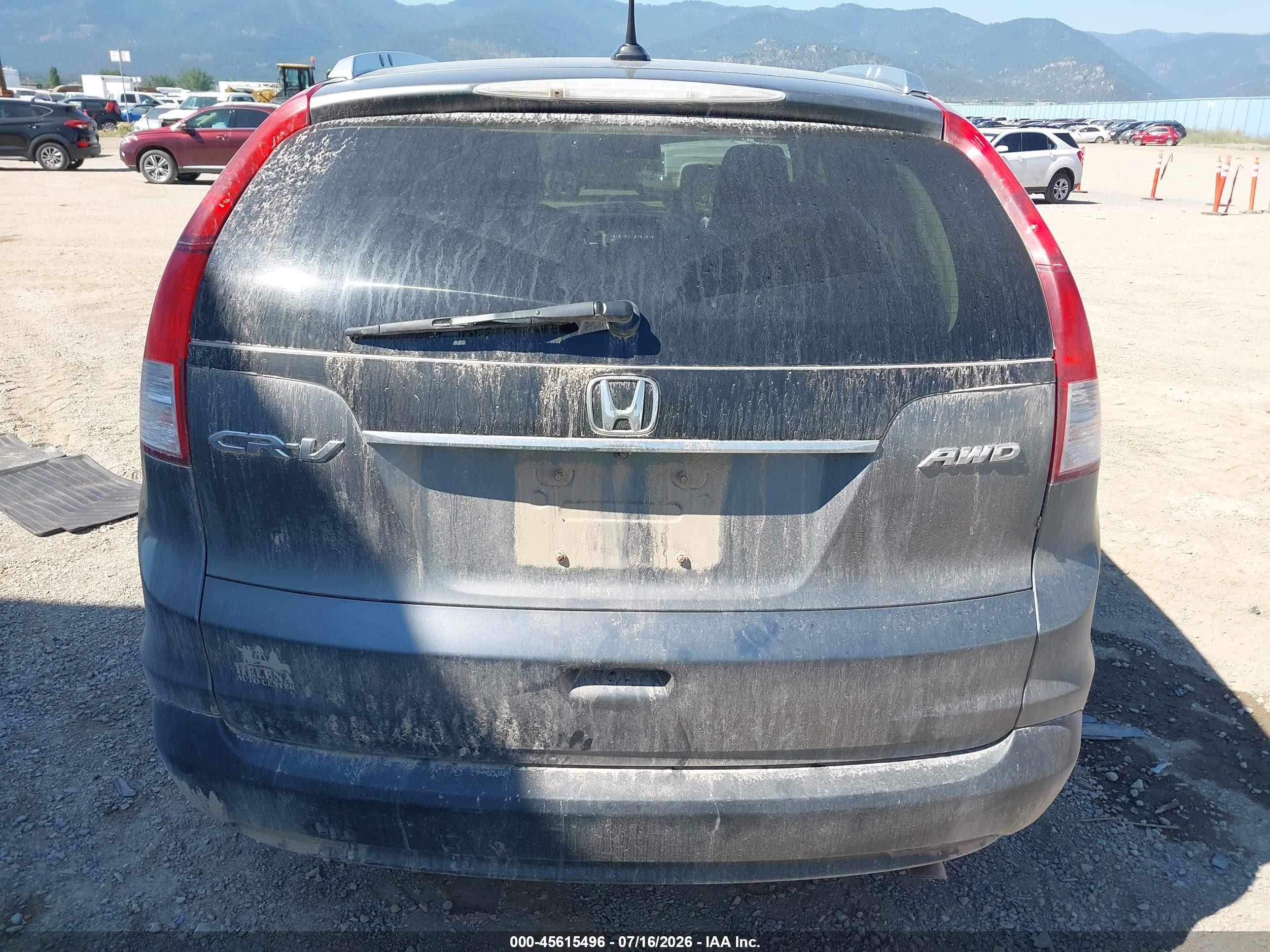 2012 Honda Cr-v Ex-l Gray vin: JHLRM4H71CC025645