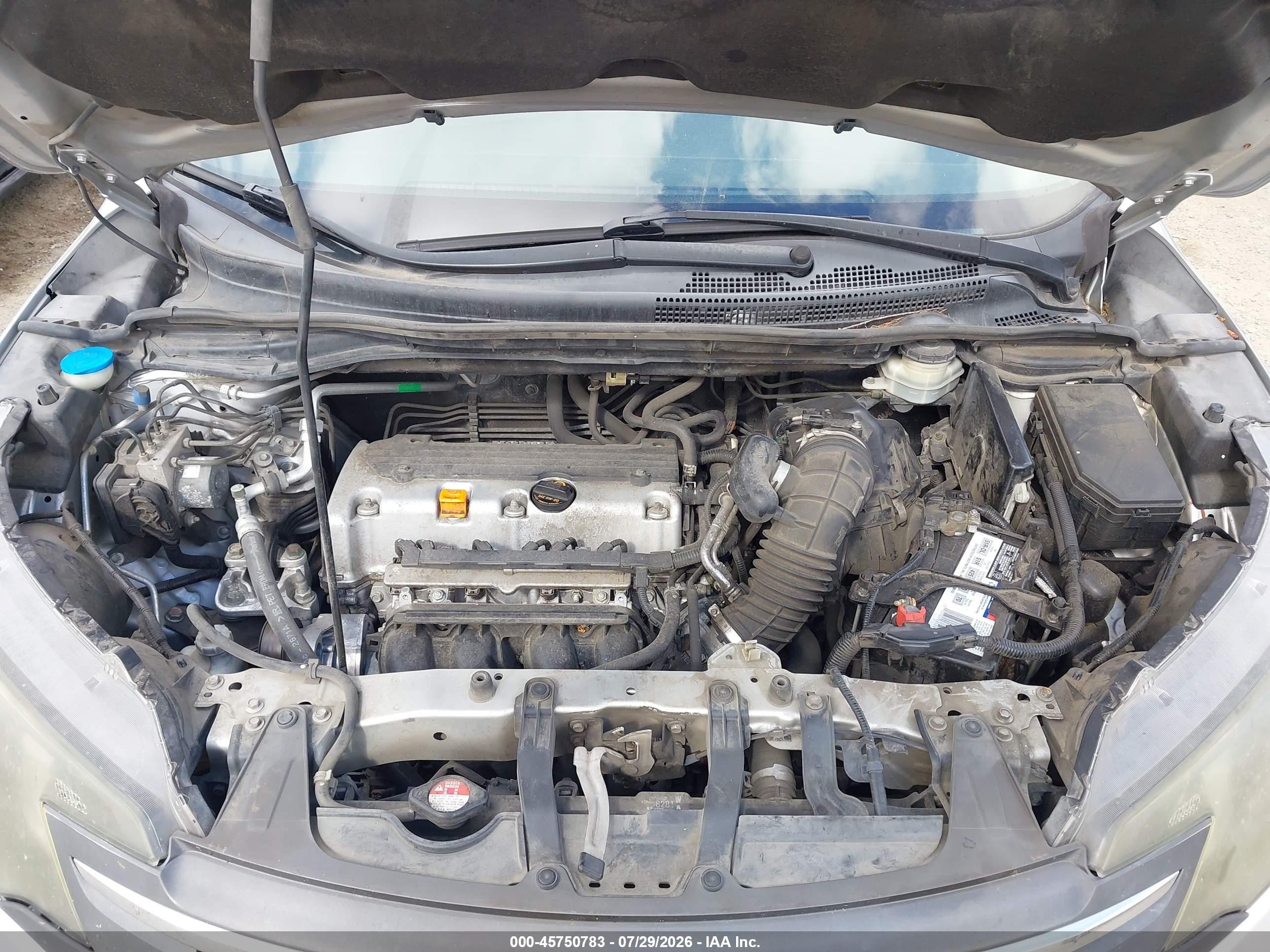 2012 Honda Cr-v Ex-l Silver vin: JHLRM4H72CC007901
