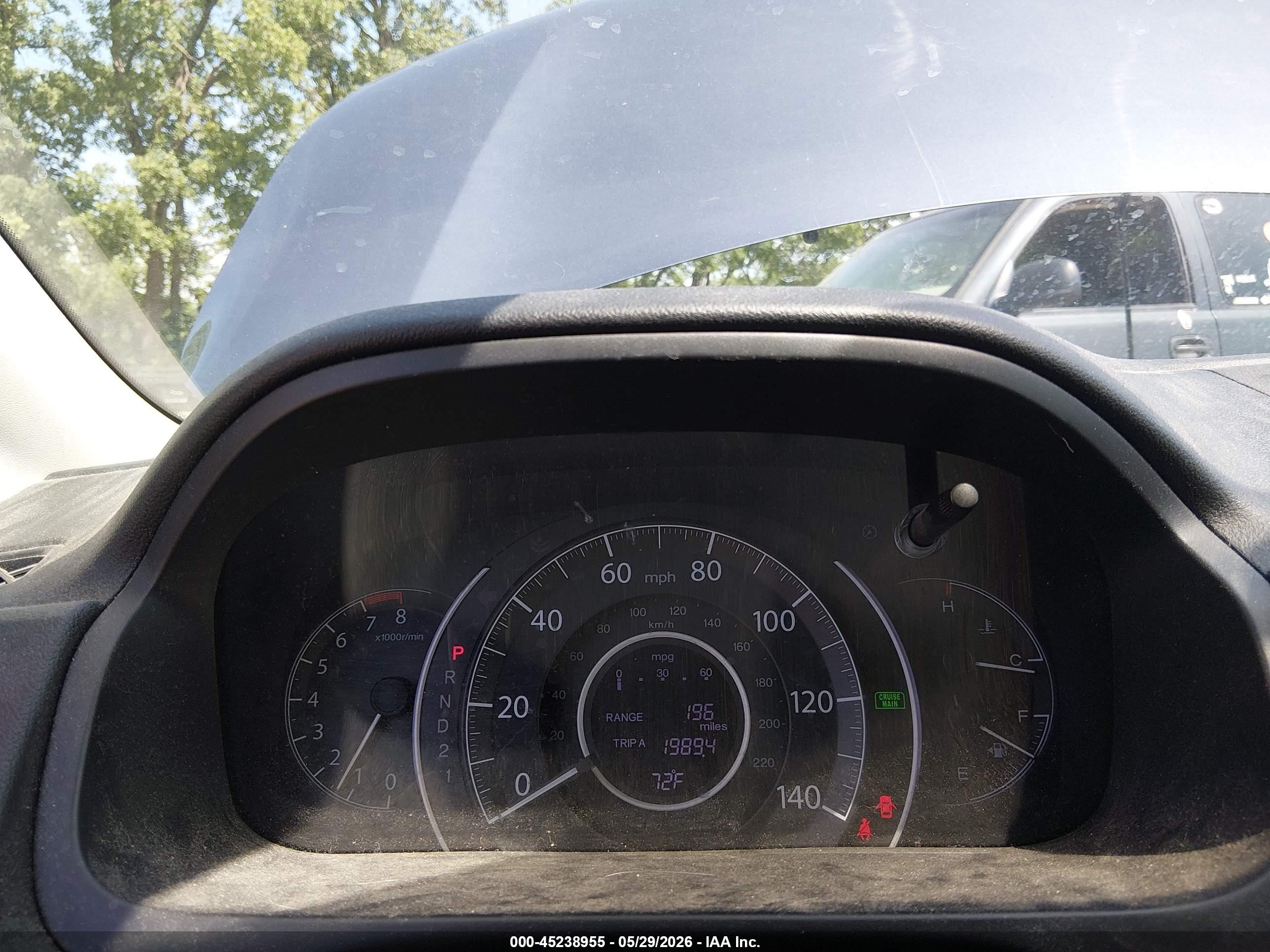 2012 Honda Cr-v Ex-l Gray vin: JHLRM4H72CC008336
