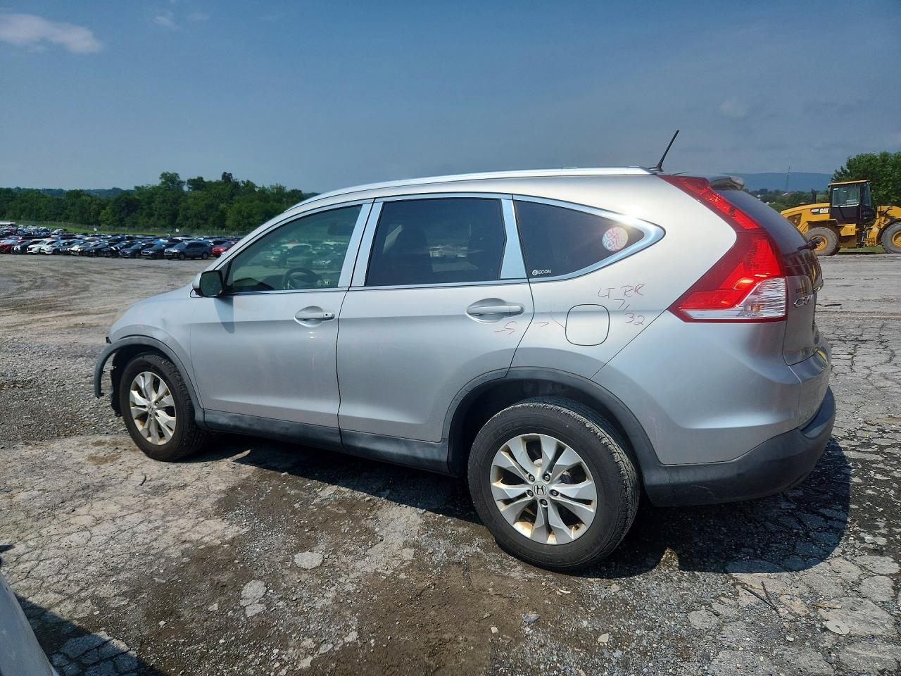 2012 Honda Cr-v Exl Silver vin: JHLRM4H72CC011172