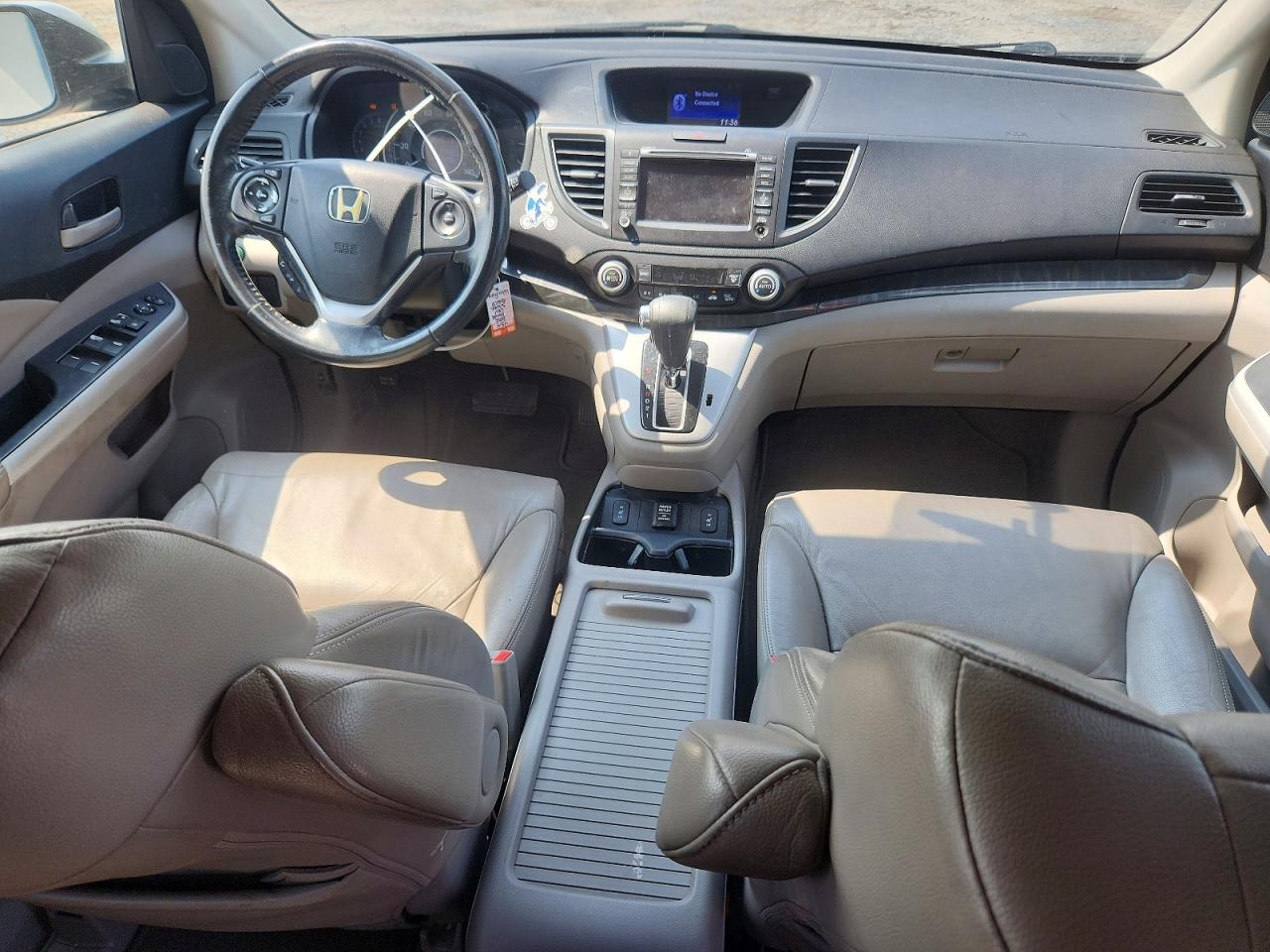 2012 Honda Cr-v Exl Silver vin: JHLRM4H72CC011172