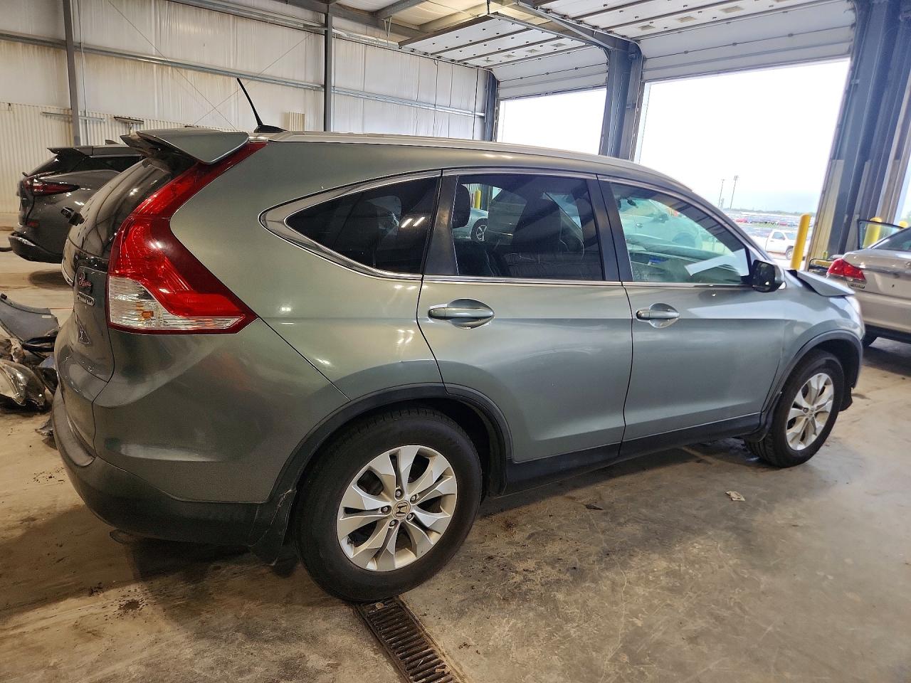 2012 Honda Cr-v Exl Gray vin: JHLRM4H72CC012791