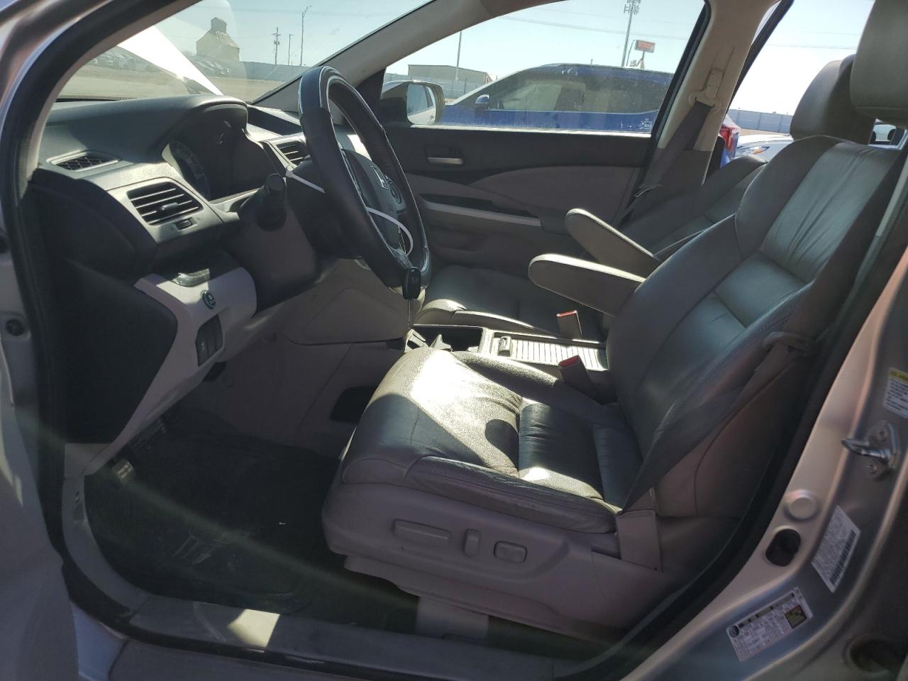 2012 Honda Cr-v Exl Silver vin: JHLRM4H72CC013164