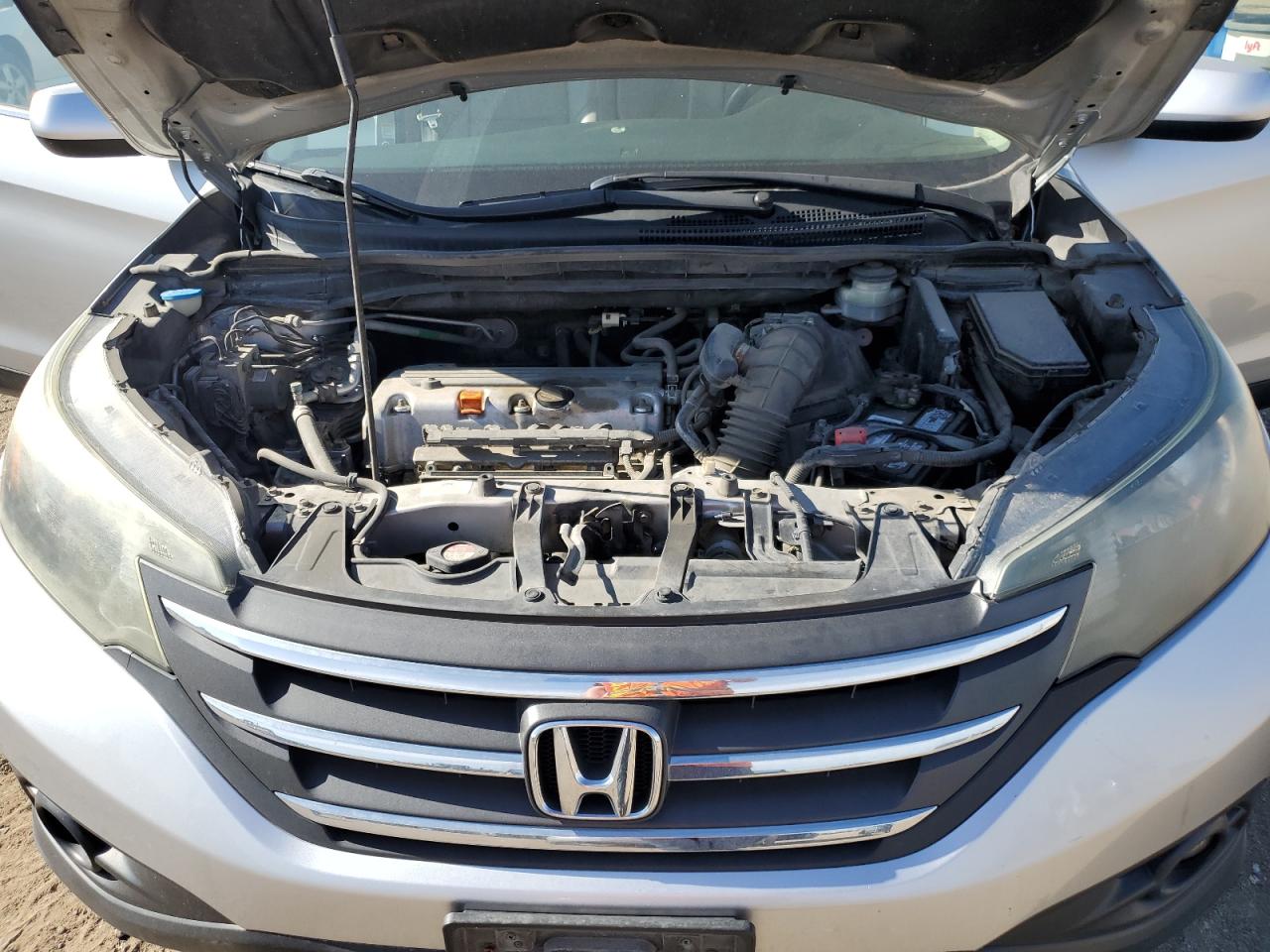 2012 Honda Cr-v Exl Silver vin: JHLRM4H72CC013164