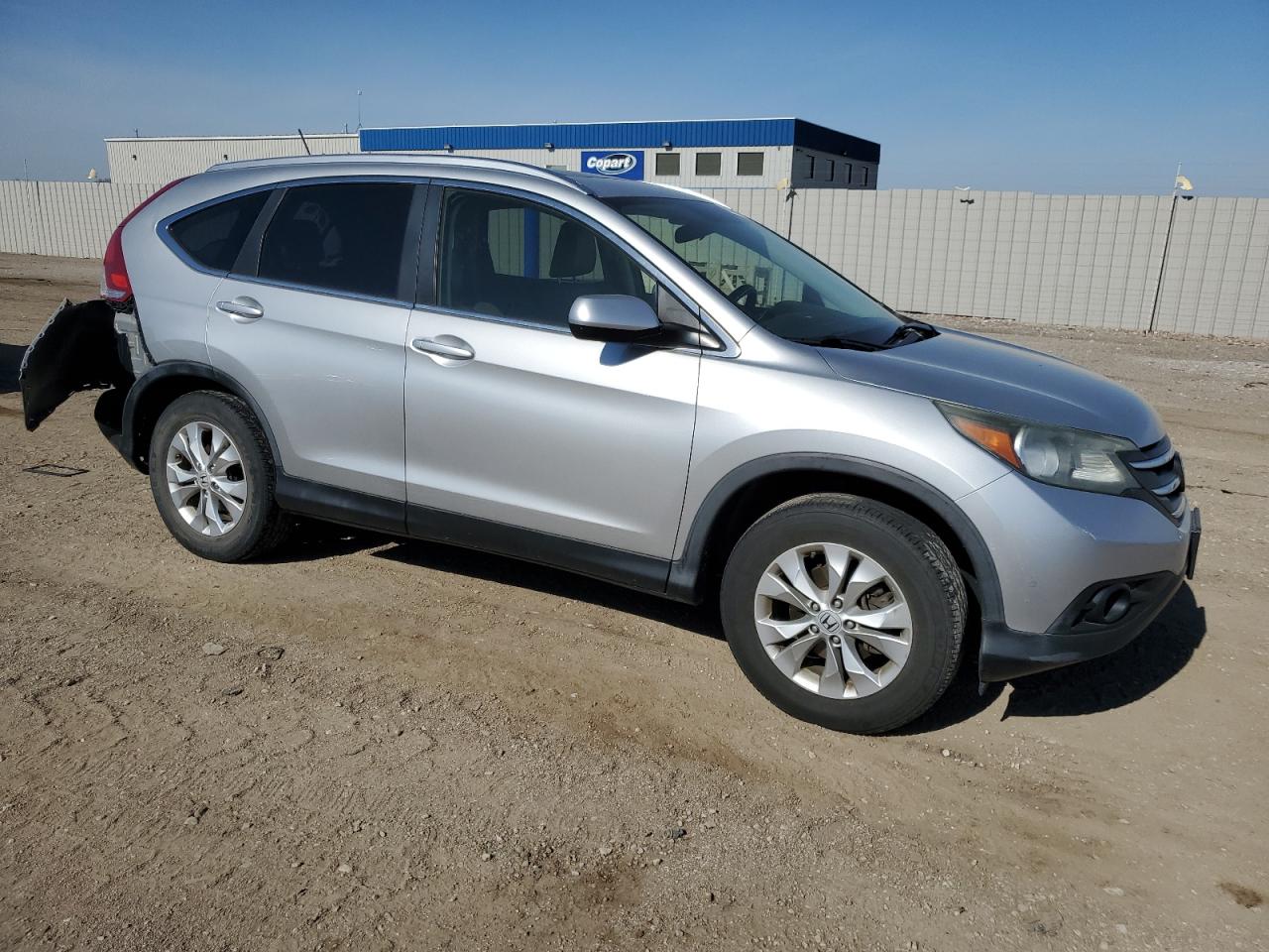 2012 Honda Cr-v Exl Silver vin: JHLRM4H72CC013164