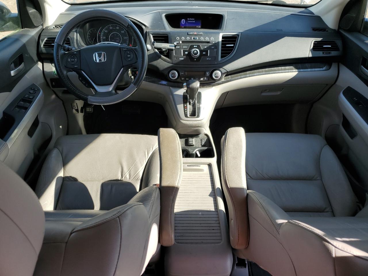 2012 Honda Cr-v Exl Silver vin: JHLRM4H72CC013164