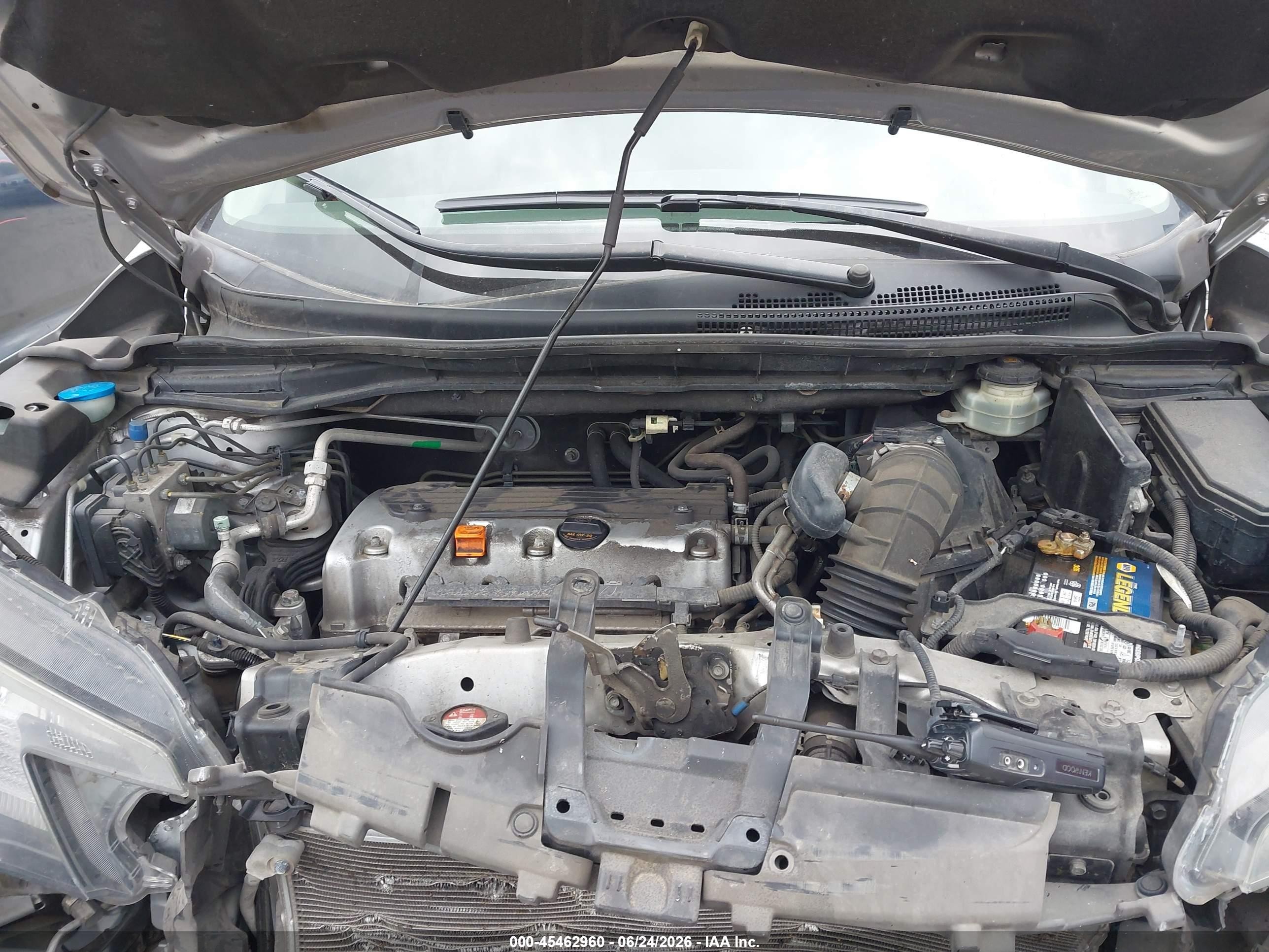 2012 Honda Cr-v Ex-l Серебряный vin: JHLRM4H72CC013259