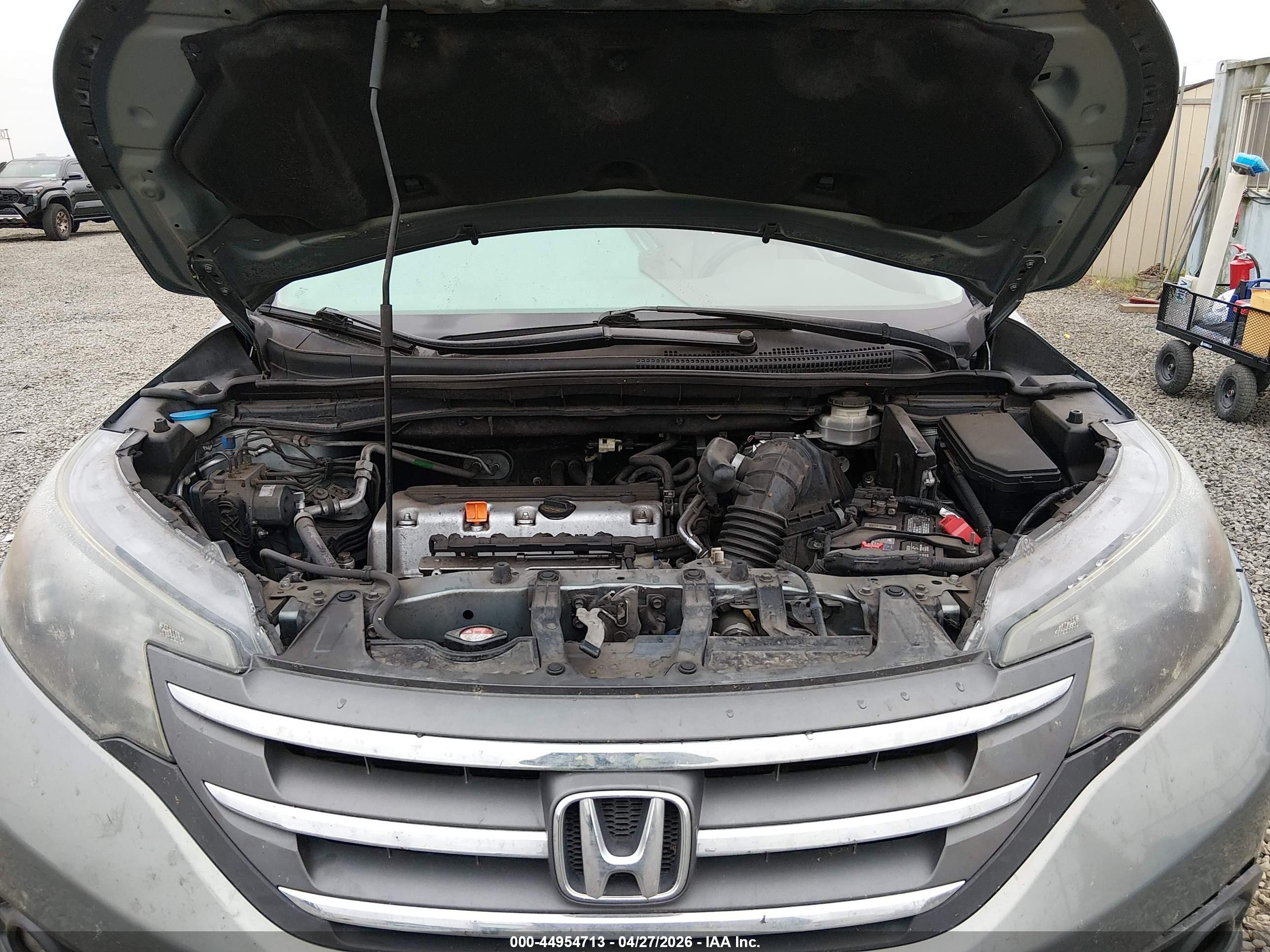 2012 Honda Cr-v Ex-l Green vin: JHLRM4H72CC018400