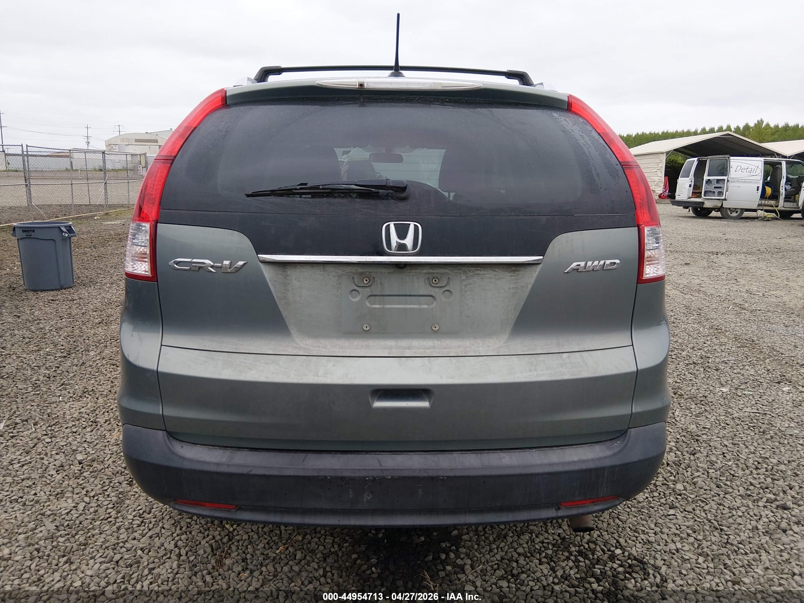 2012 Honda Cr-v Ex-l Green vin: JHLRM4H72CC018400