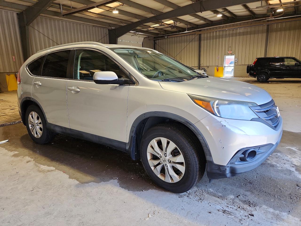 2012 Honda Cr-v Exl Silver vin: JHLRM4H72CC019594