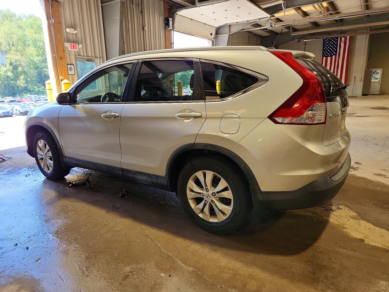 2012 Honda Cr-v Exl Silver vin: JHLRM4H72CC019594