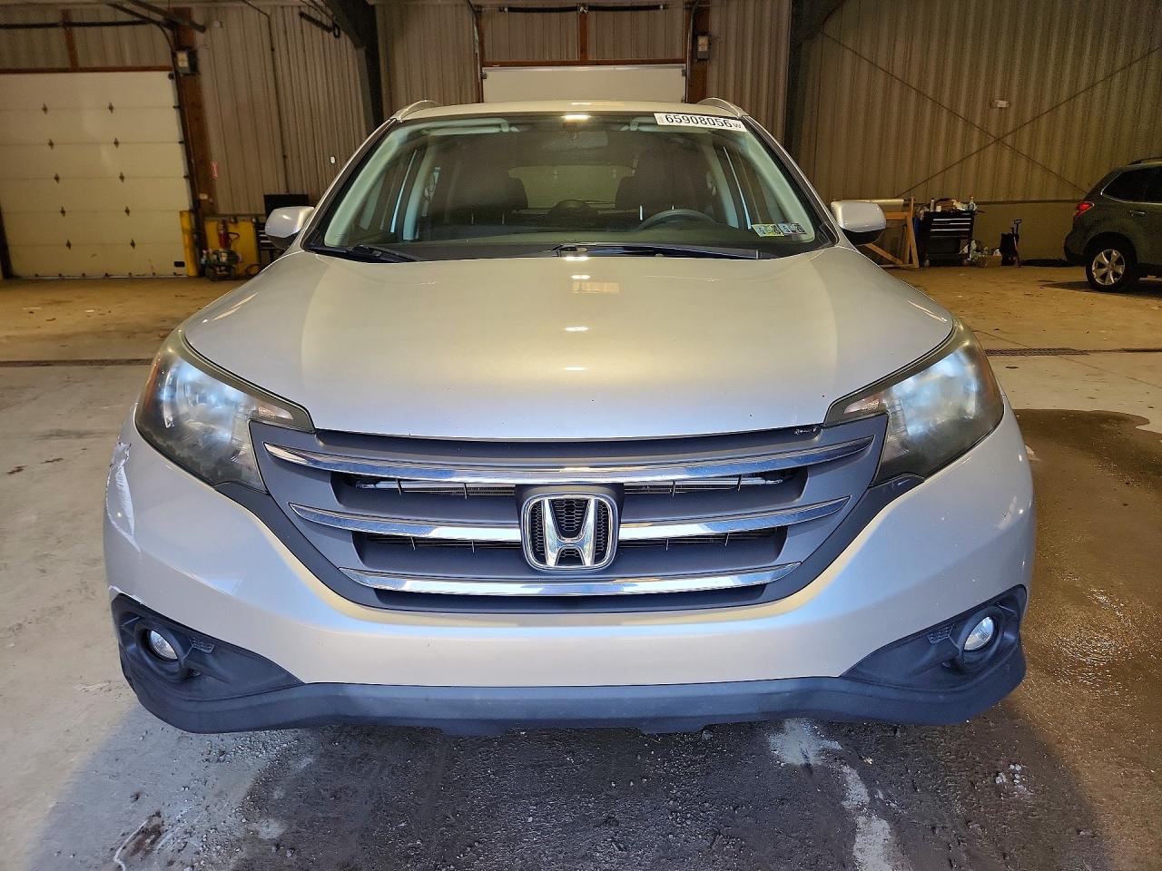 2012 Honda Cr-v Exl Silver vin: JHLRM4H72CC019594