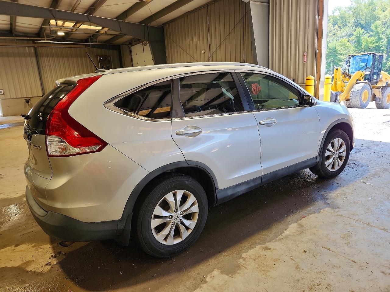 2012 Honda Cr-v Exl Silver vin: JHLRM4H72CC019594