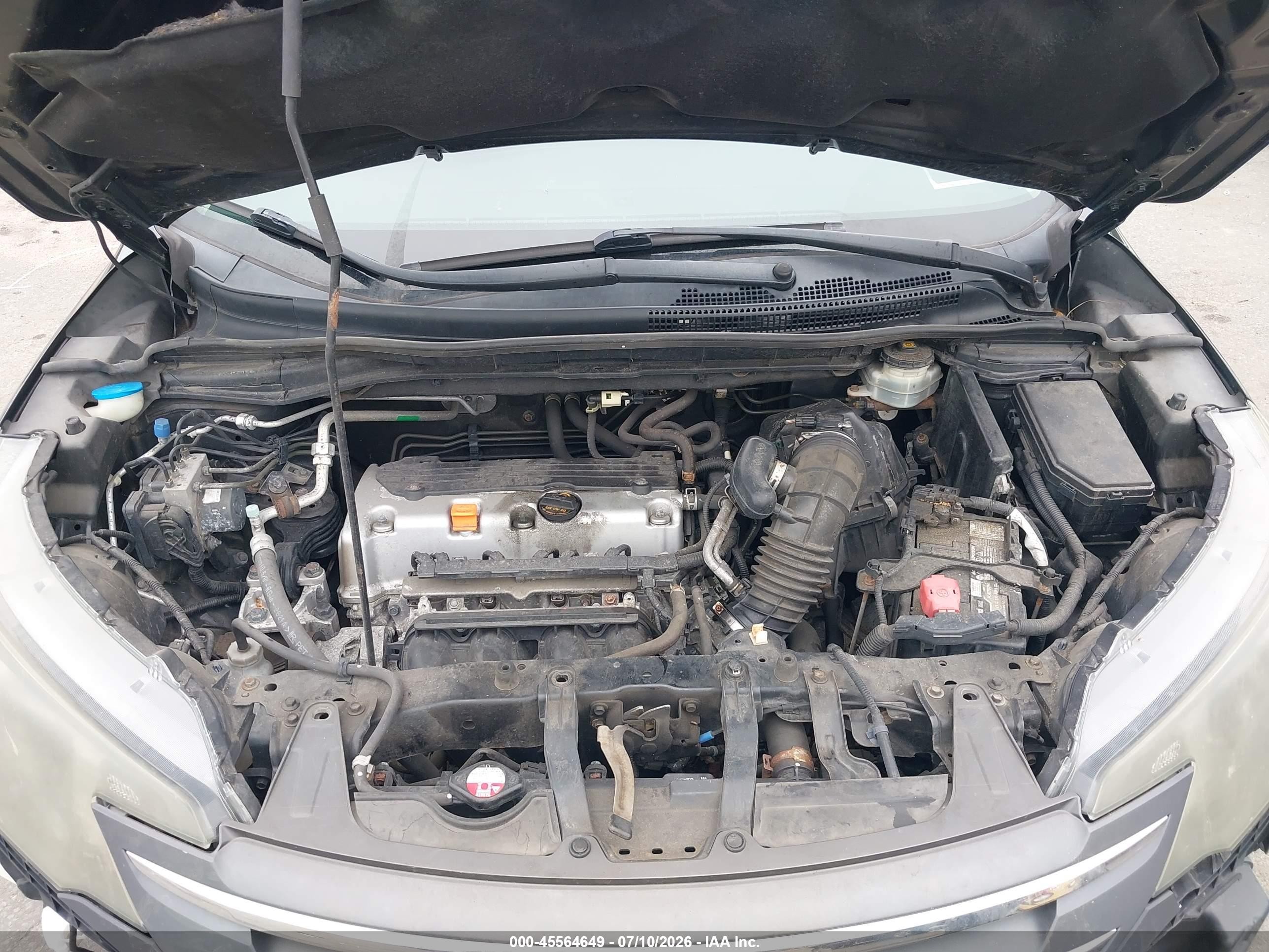 2012 Honda Cr-v Ex-l Black vin: JHLRM4H72CC023080