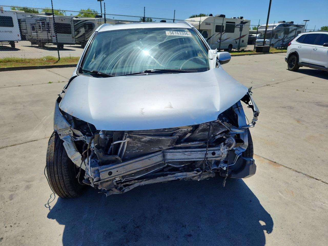 2012 Honda Cr-v Exl Silver vin: JHLRM4H72CC025962