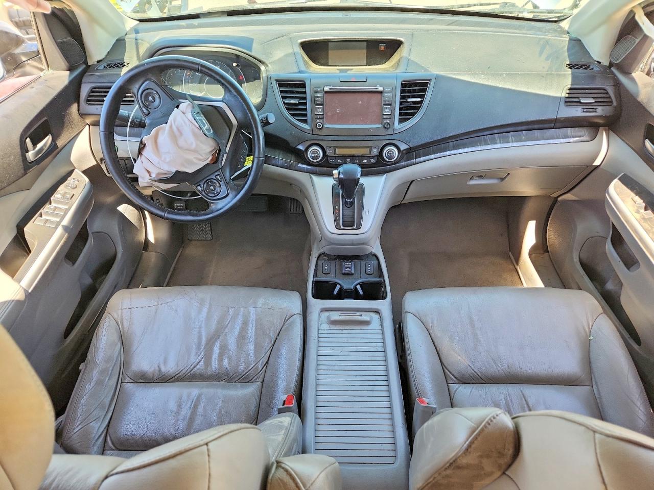 2012 Honda Cr-v Exl Silver vin: JHLRM4H72CC025962