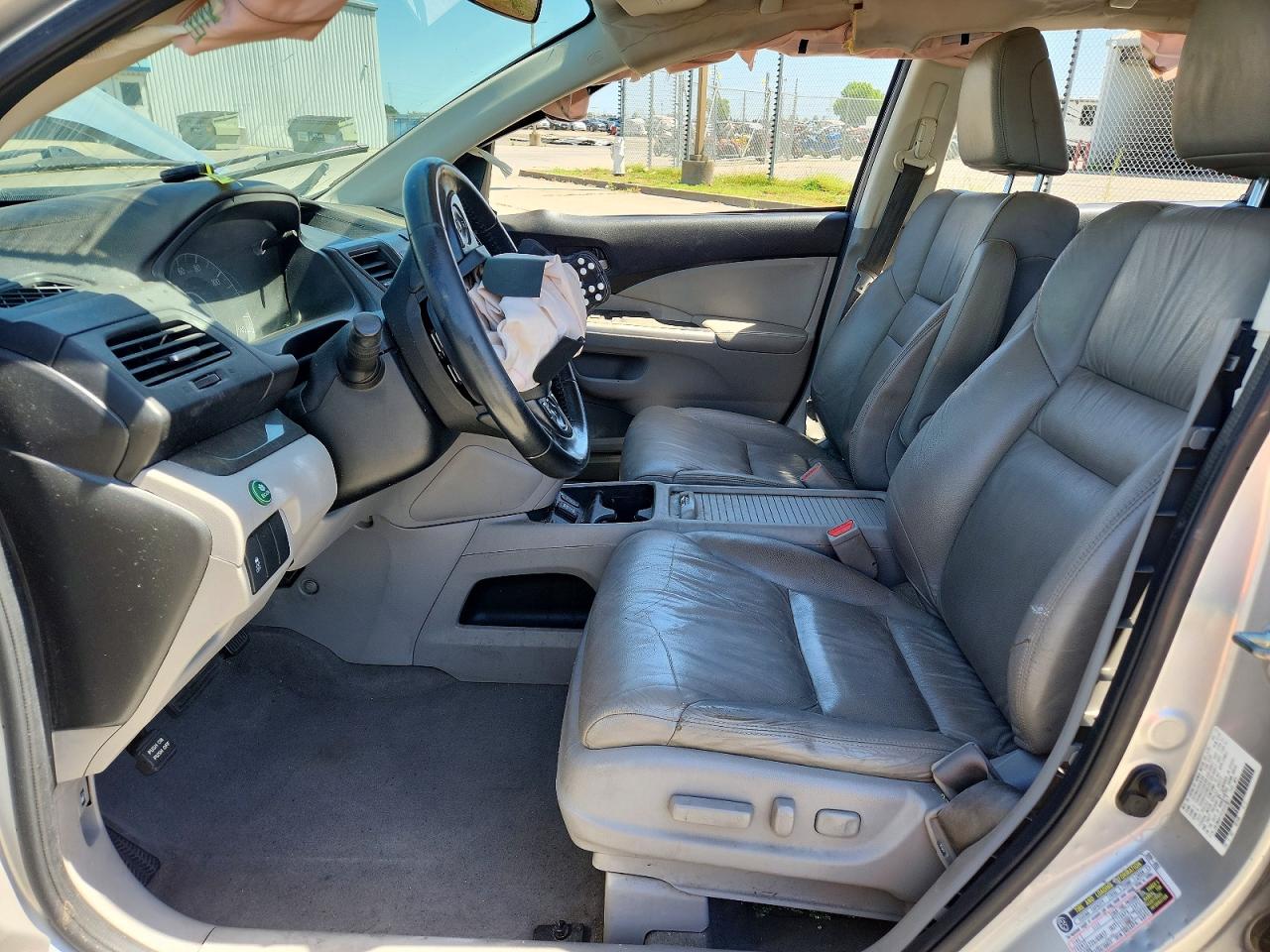 2012 Honda Cr-v Exl Silver vin: JHLRM4H72CC025962