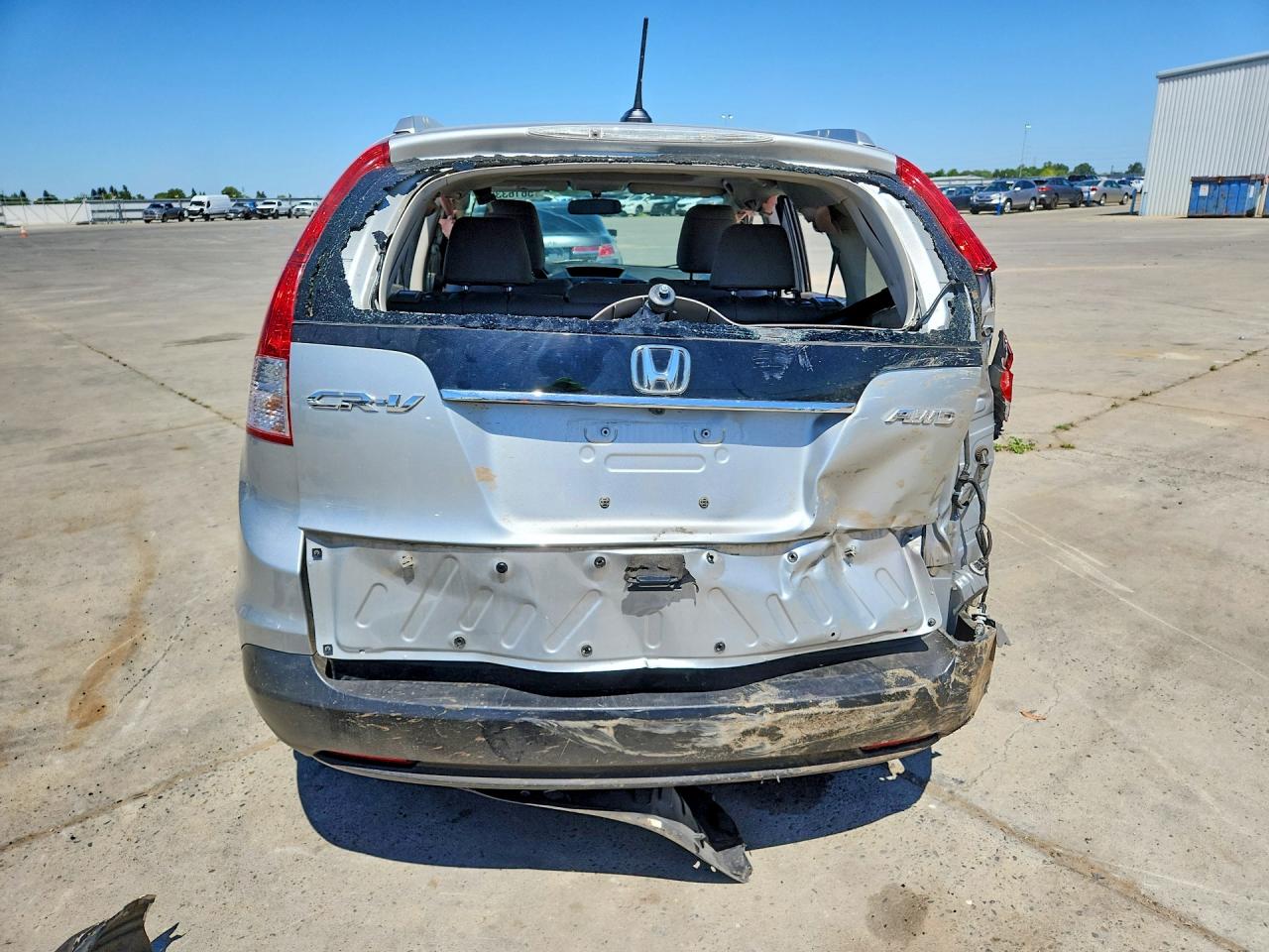 2012 Honda Cr-v Exl Silver vin: JHLRM4H72CC025962