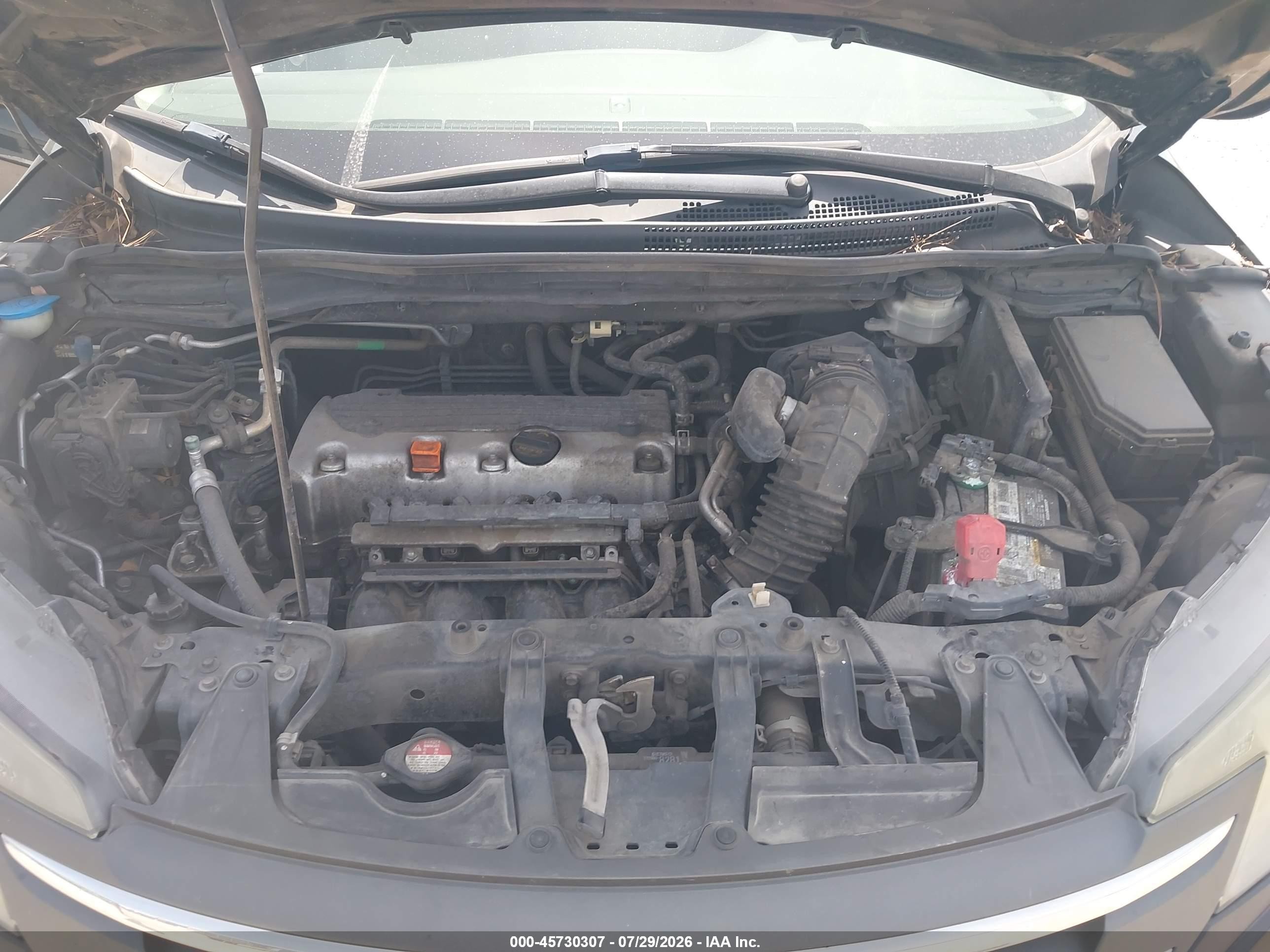 2012 Honda Cr-v Ex-l Черный vin: JHLRM4H73CC001766