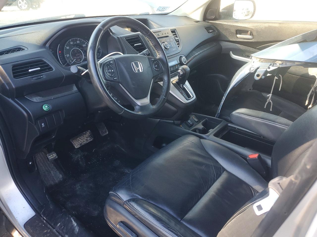 2012 Honda Crv Exl Silver vin: JHLRM4H73CC013044