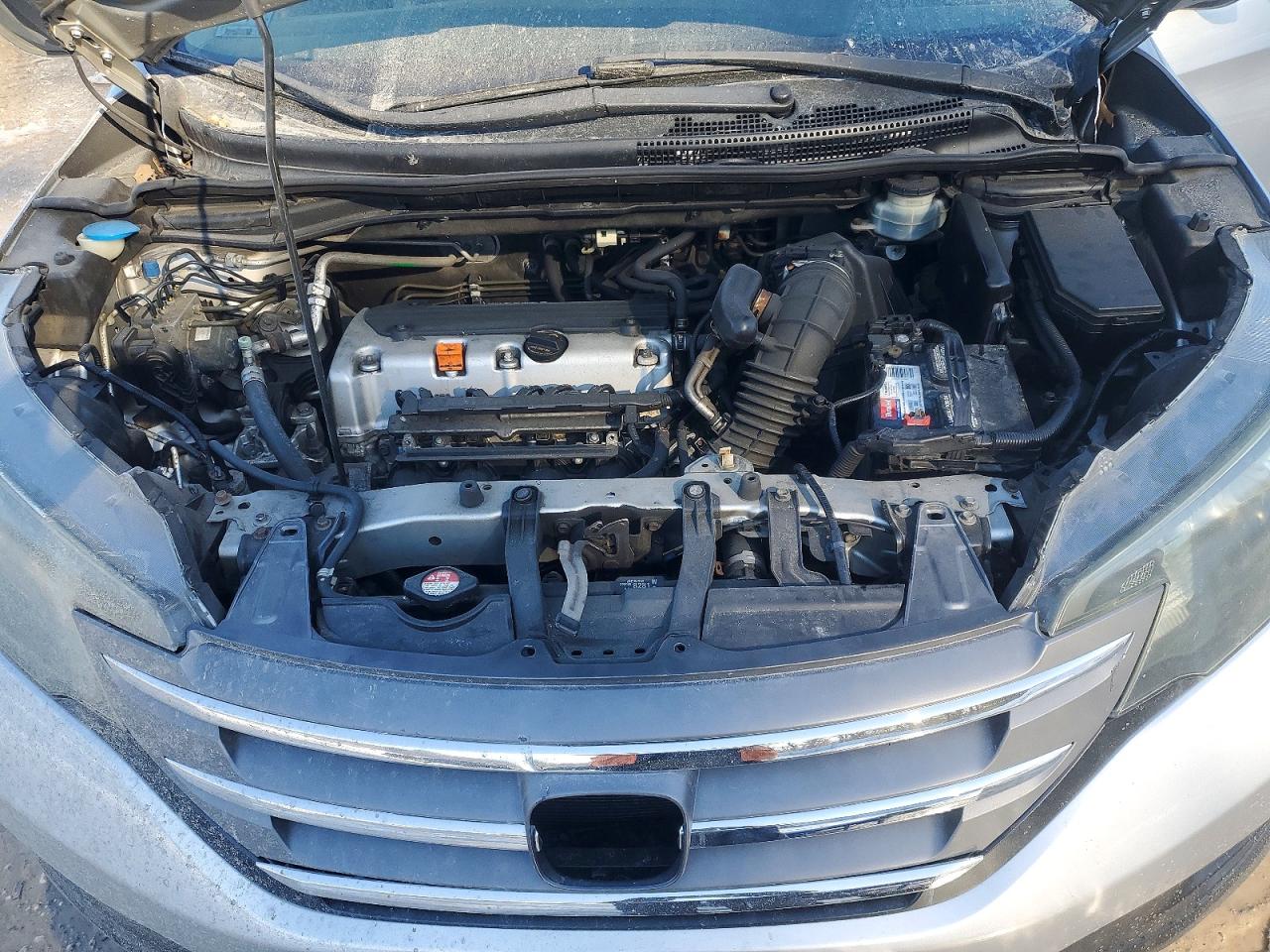 2012 Honda Crv Exl Silver vin: JHLRM4H73CC013044