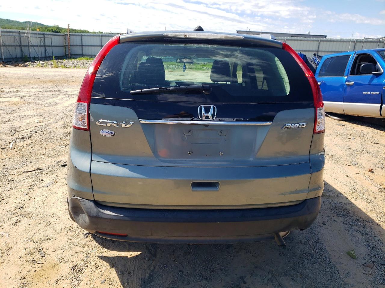 2012 Honda Cr-v Exl Gray vin: JHLRM4H73CC020382