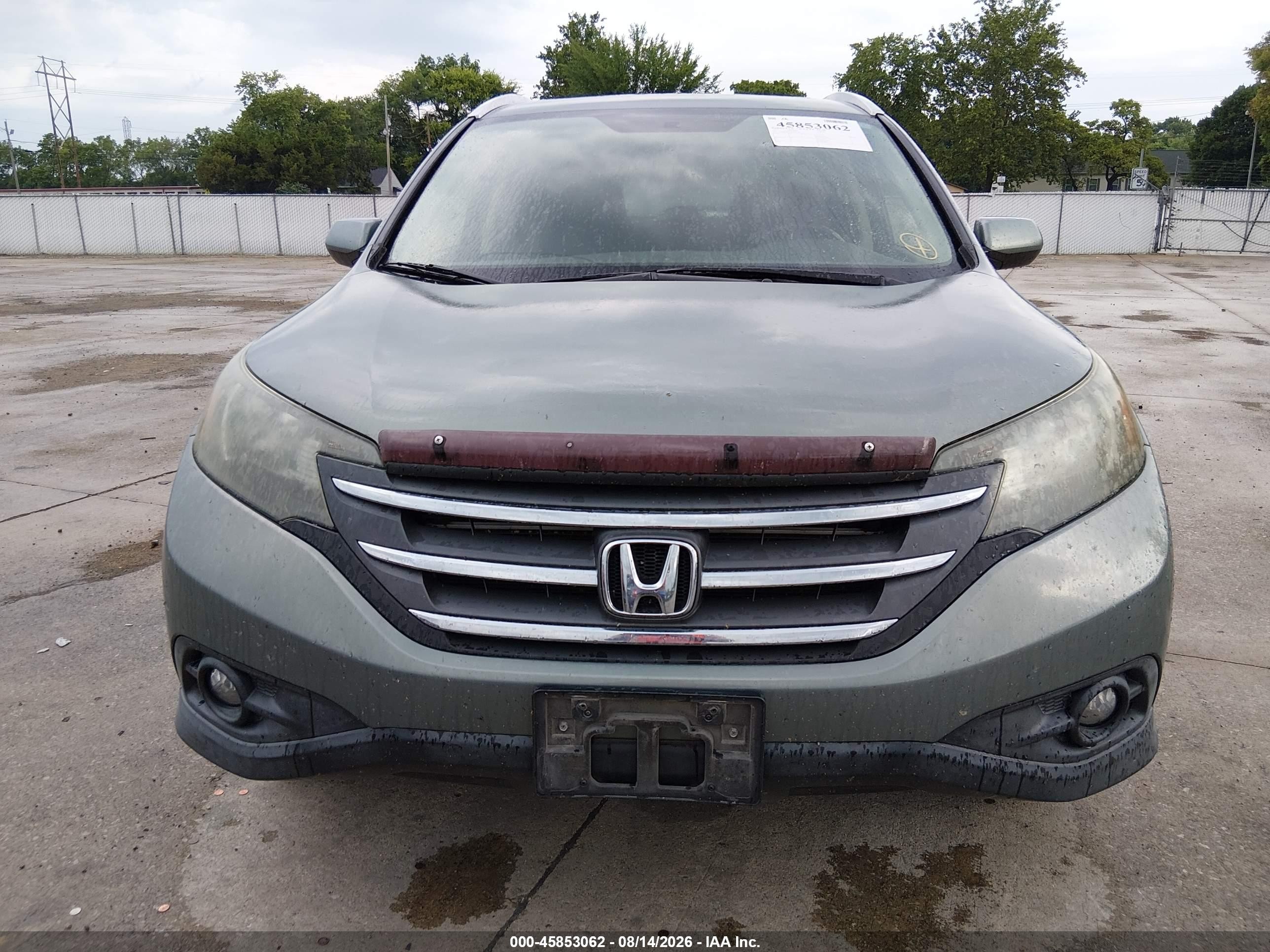 2012 Honda Cr-v Exl Gray vin: JHLRM4H73CC027249