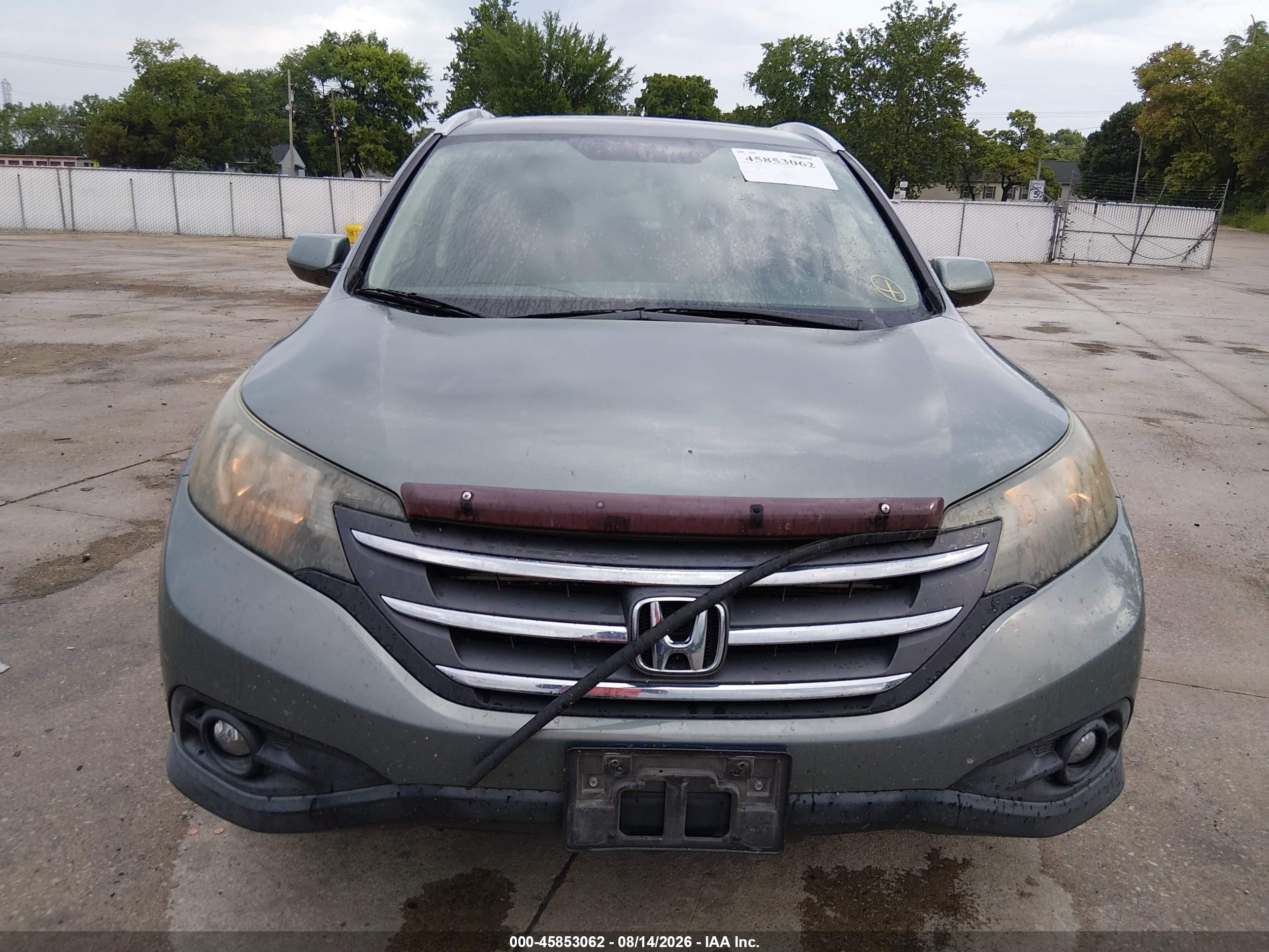 2012 Honda Cr-v Exl Gray vin: JHLRM4H73CC027249