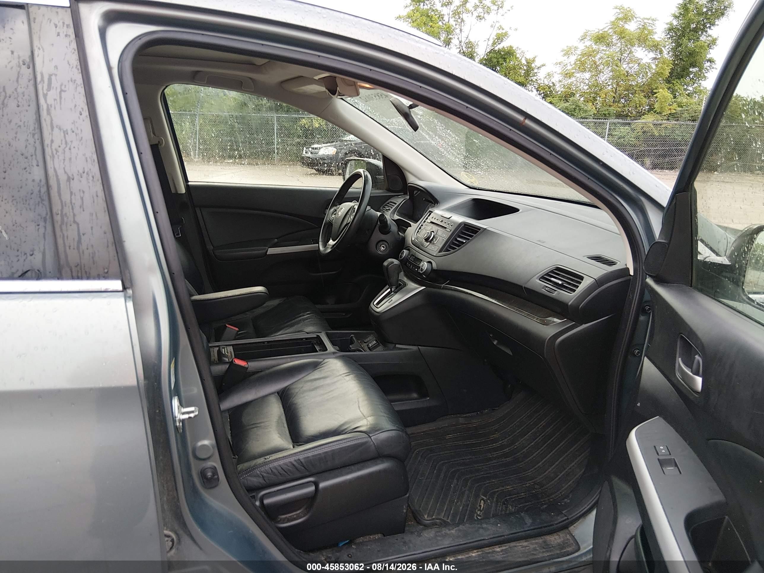 2012 Honda Cr-v Exl Gray vin: JHLRM4H73CC027249