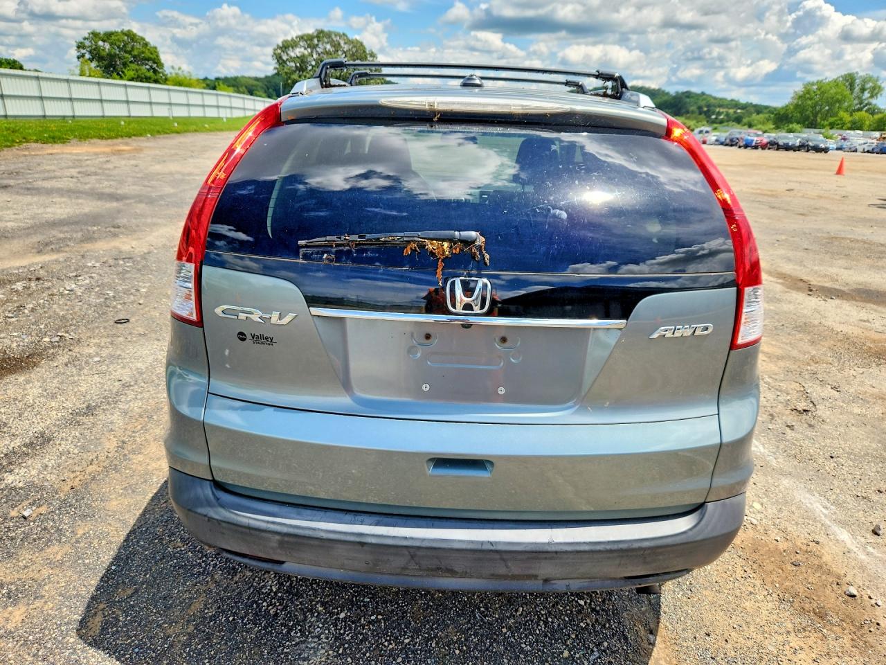 2012 Honda Cr-v Exl Teal vin: JHLRM4H74CC005664