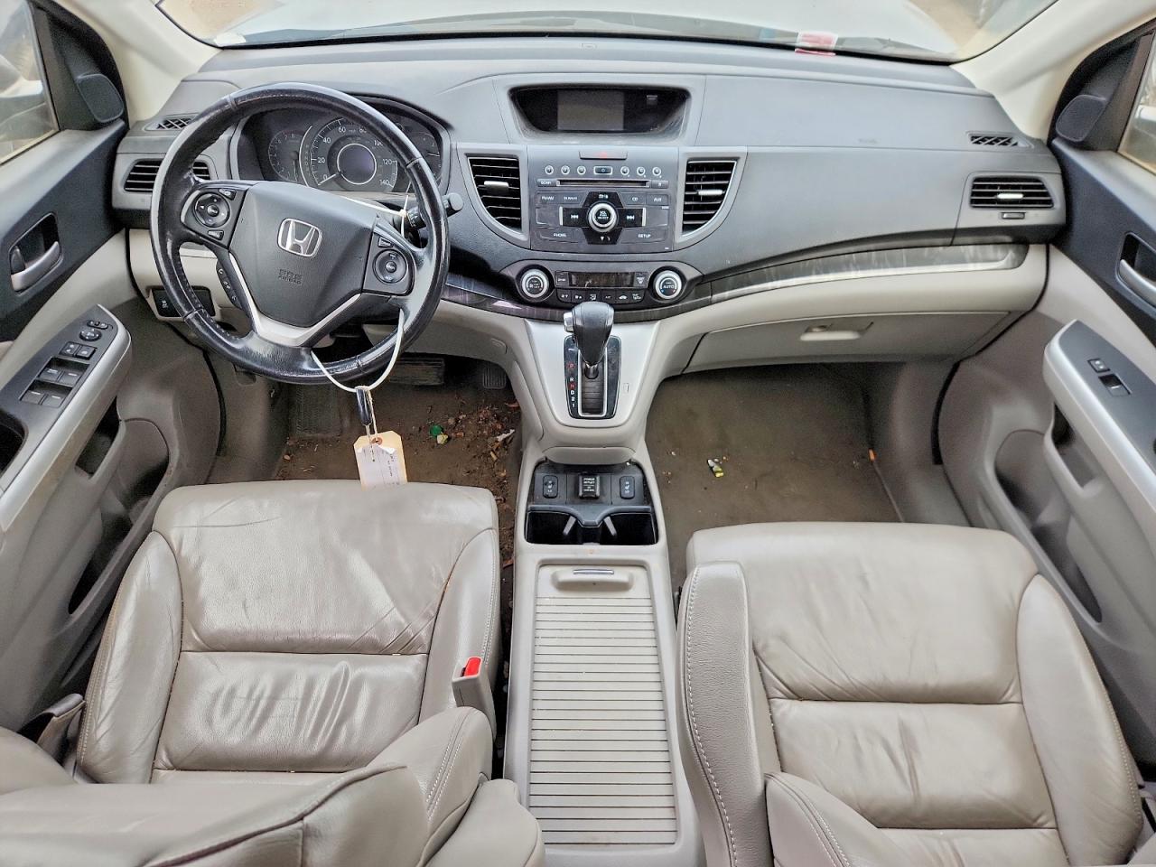 2012 Honda Cr-v Exl Gray vin: JHLRM4H74CC006359