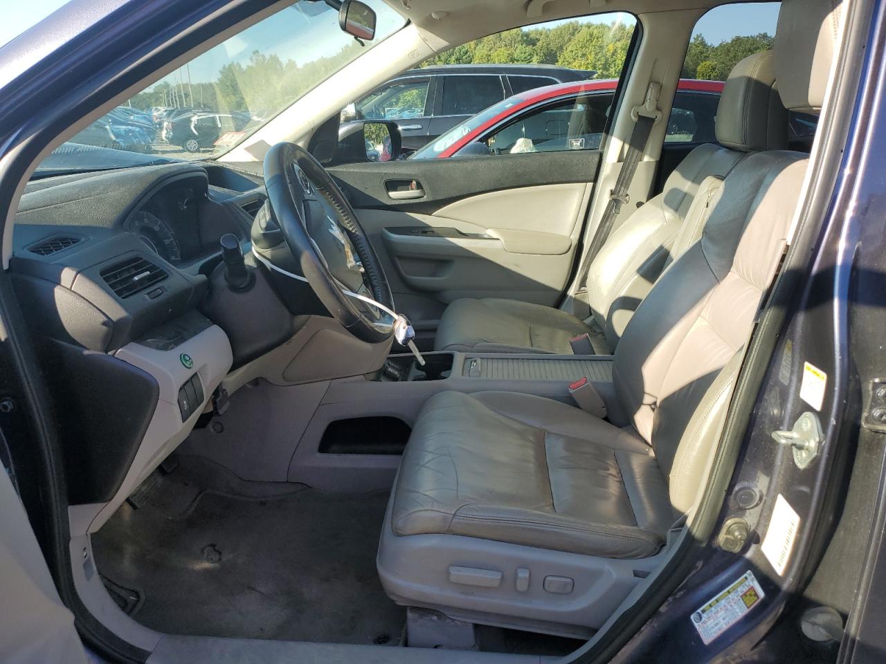 2012 Hond Crv Exl Blue vin: JHLRM4H74CC006975
