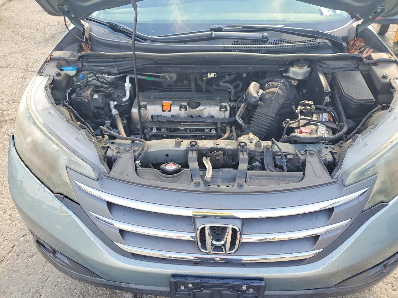 2012 Honda Cr-v Exl Green vin: JHLRM4H74CC007530